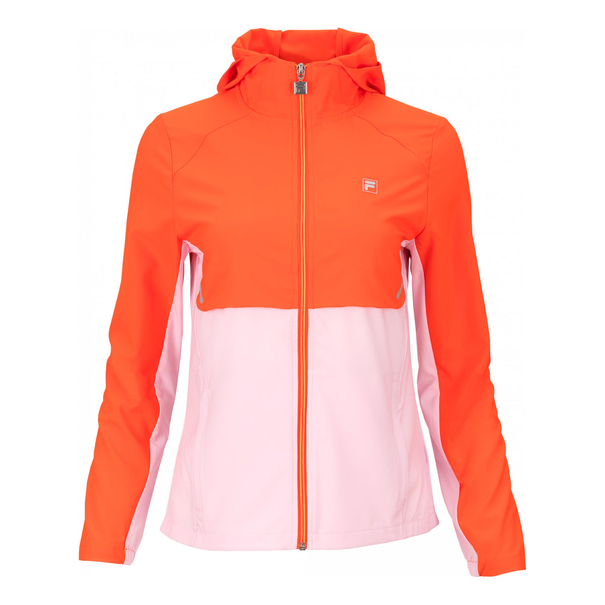 Fila Lillith Træningsjakke Damer - orange, lyserød