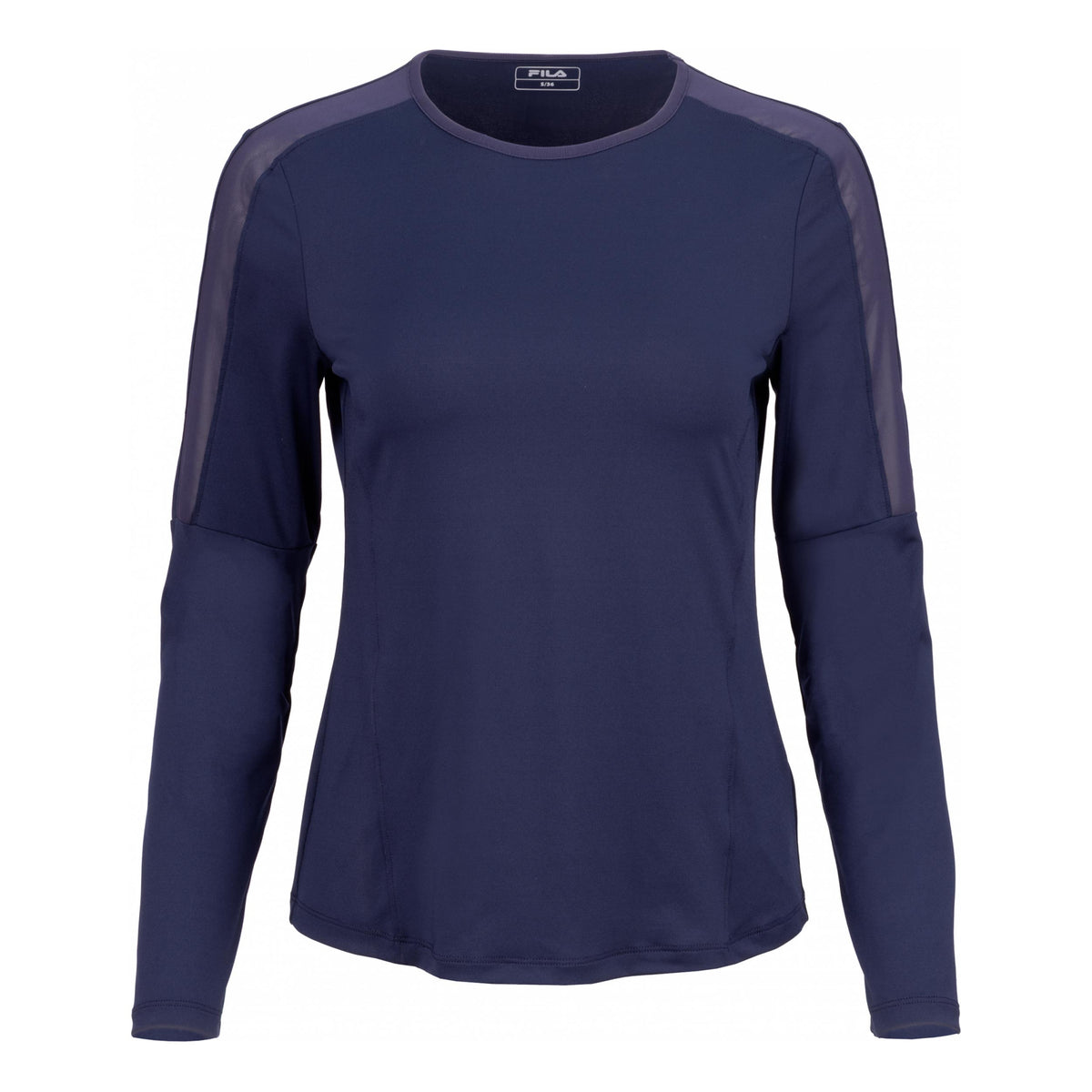 Fila Corina Shirt, langærmet Damer - mørkeblå