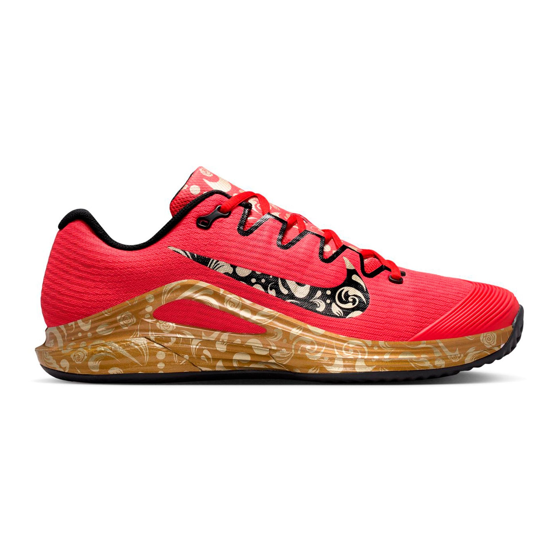Nike Carlos Alcaraz Zoom Vapor 12 PRM Grusbanesko Herrer - rød, sort