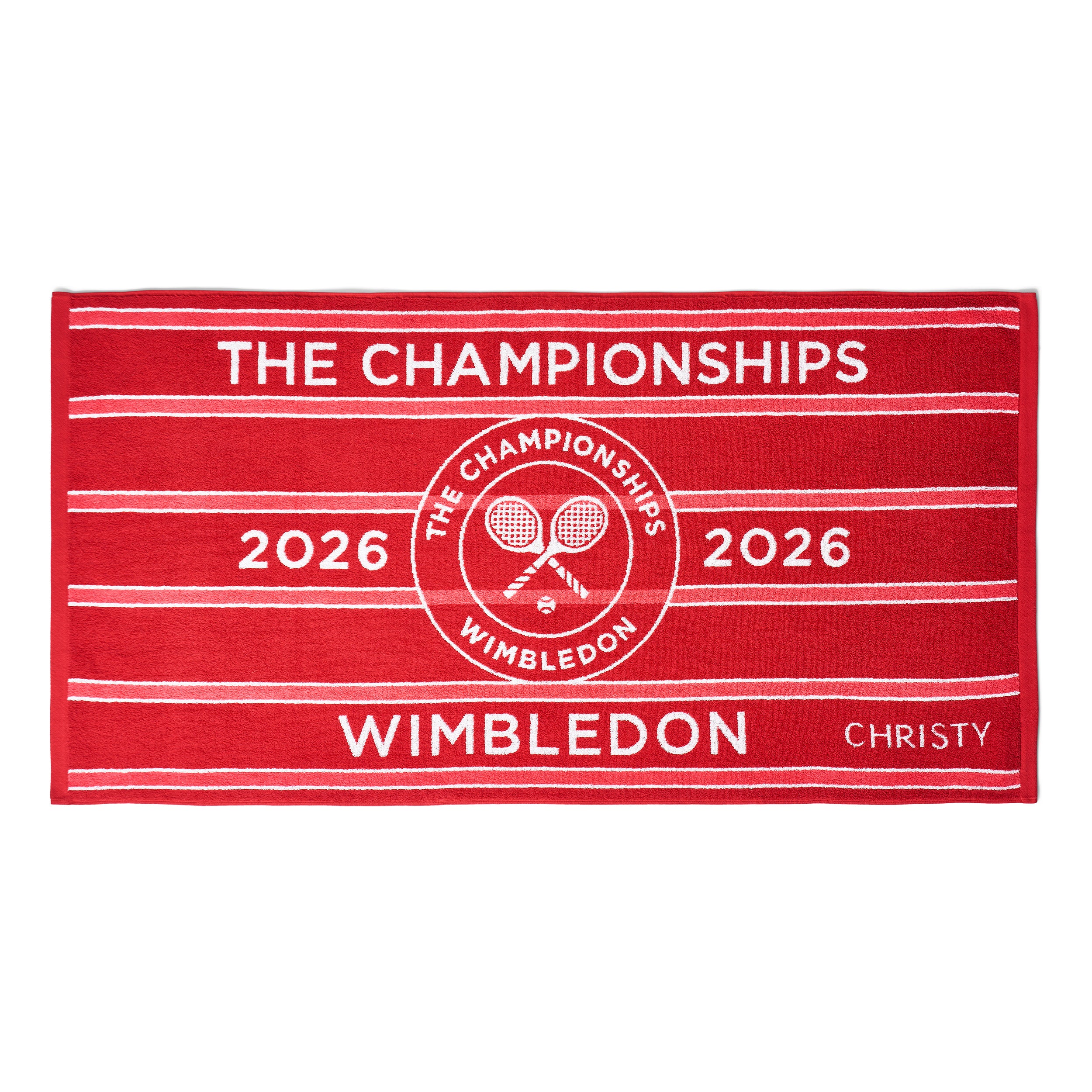 Christy Wimbledon Champ Håndklæde - rød