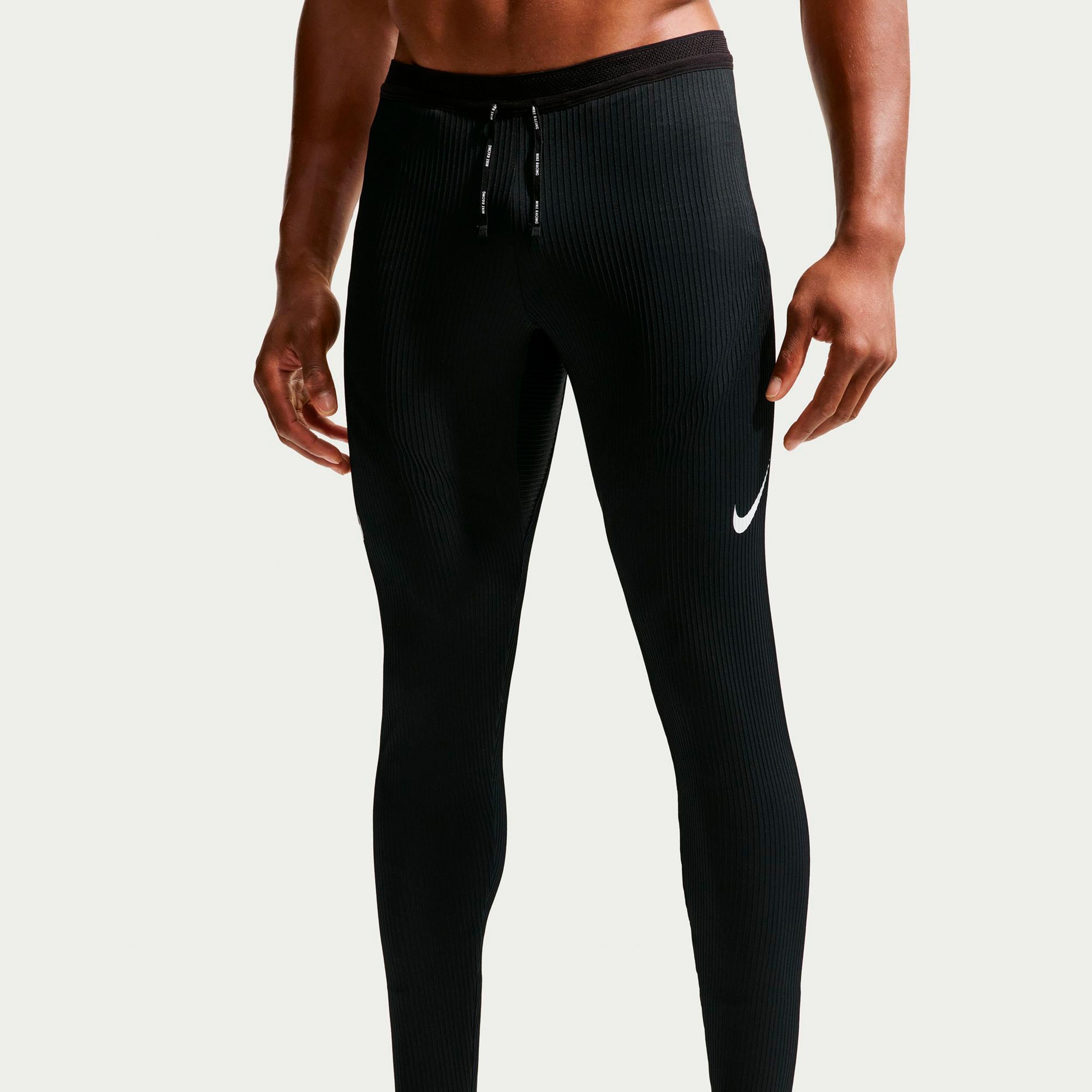 Nike AeroSwift Løbebukser Herrer - sort, hvid
