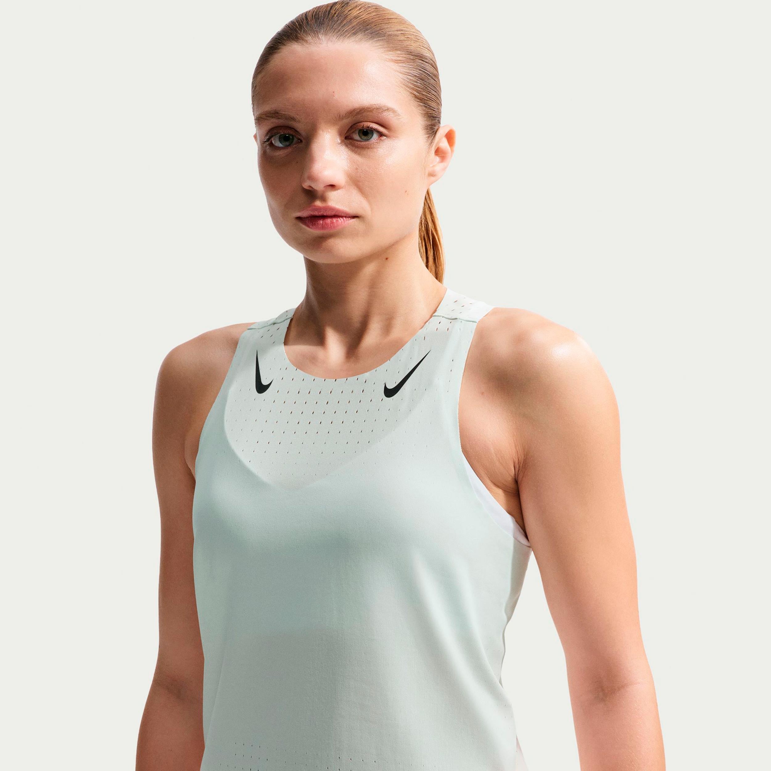 Nike AeroSwift Løbetrøje Damer - mint, sort