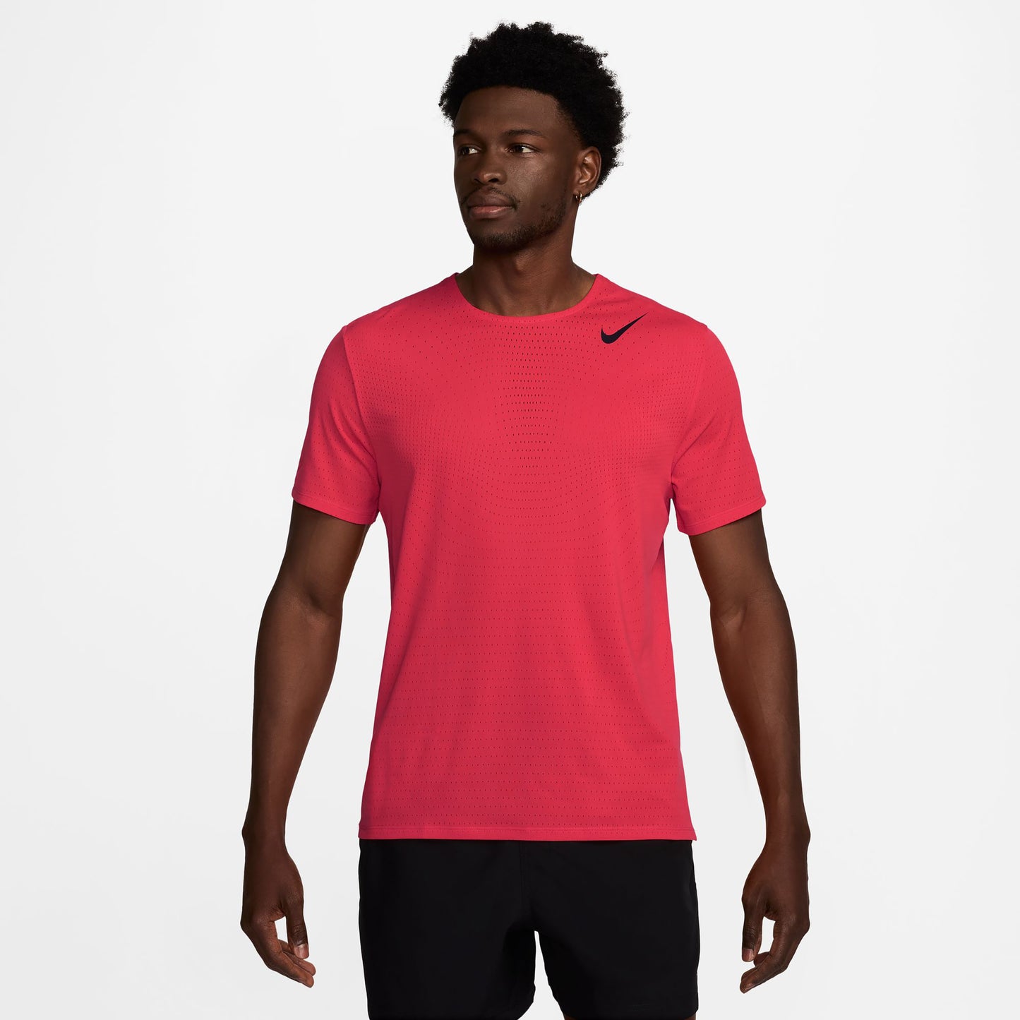 Nike AeroSwift  Løbetrøje Herrer - rød, sort