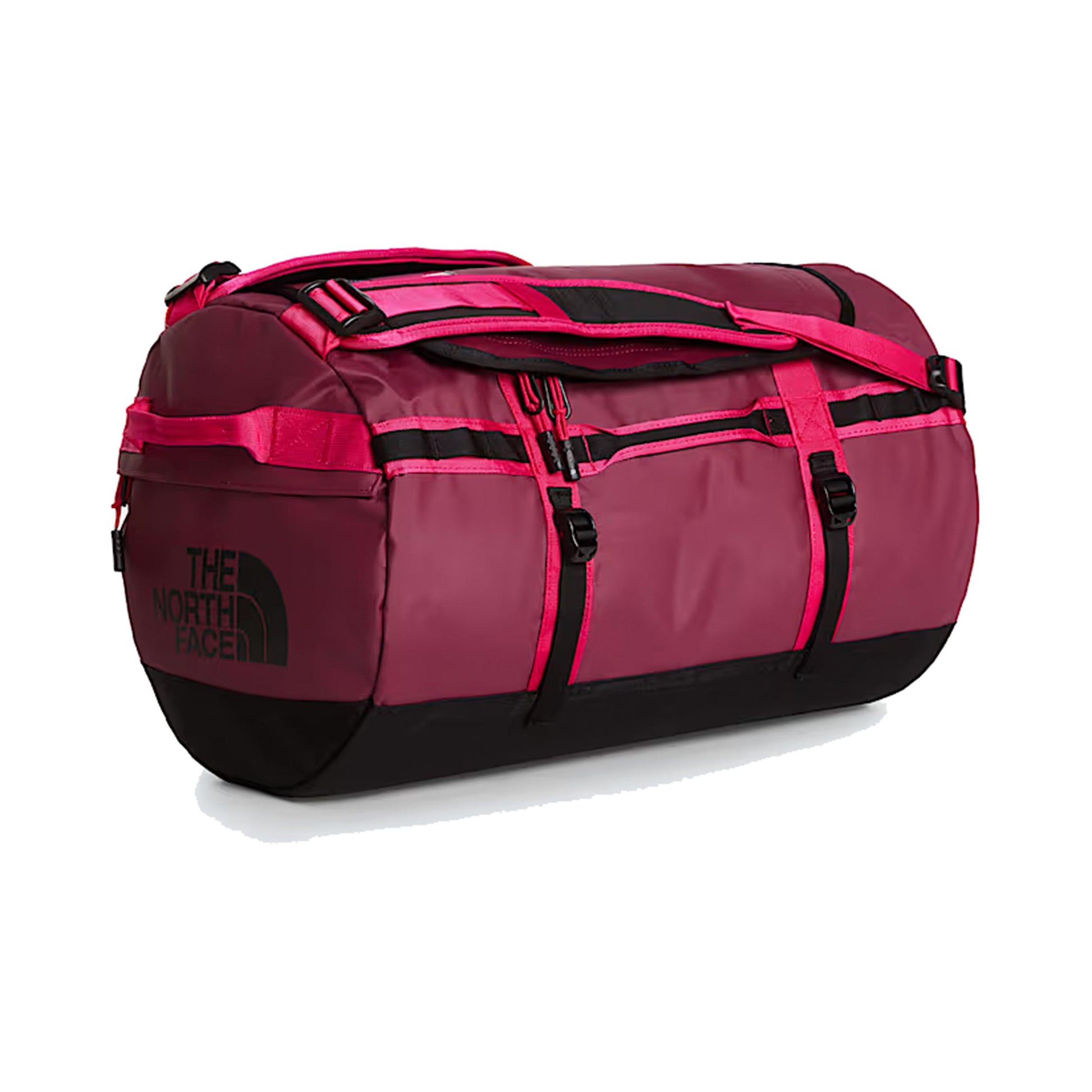 The North Face Base Camp Duffel S Sportstaske - mørkerød, sort