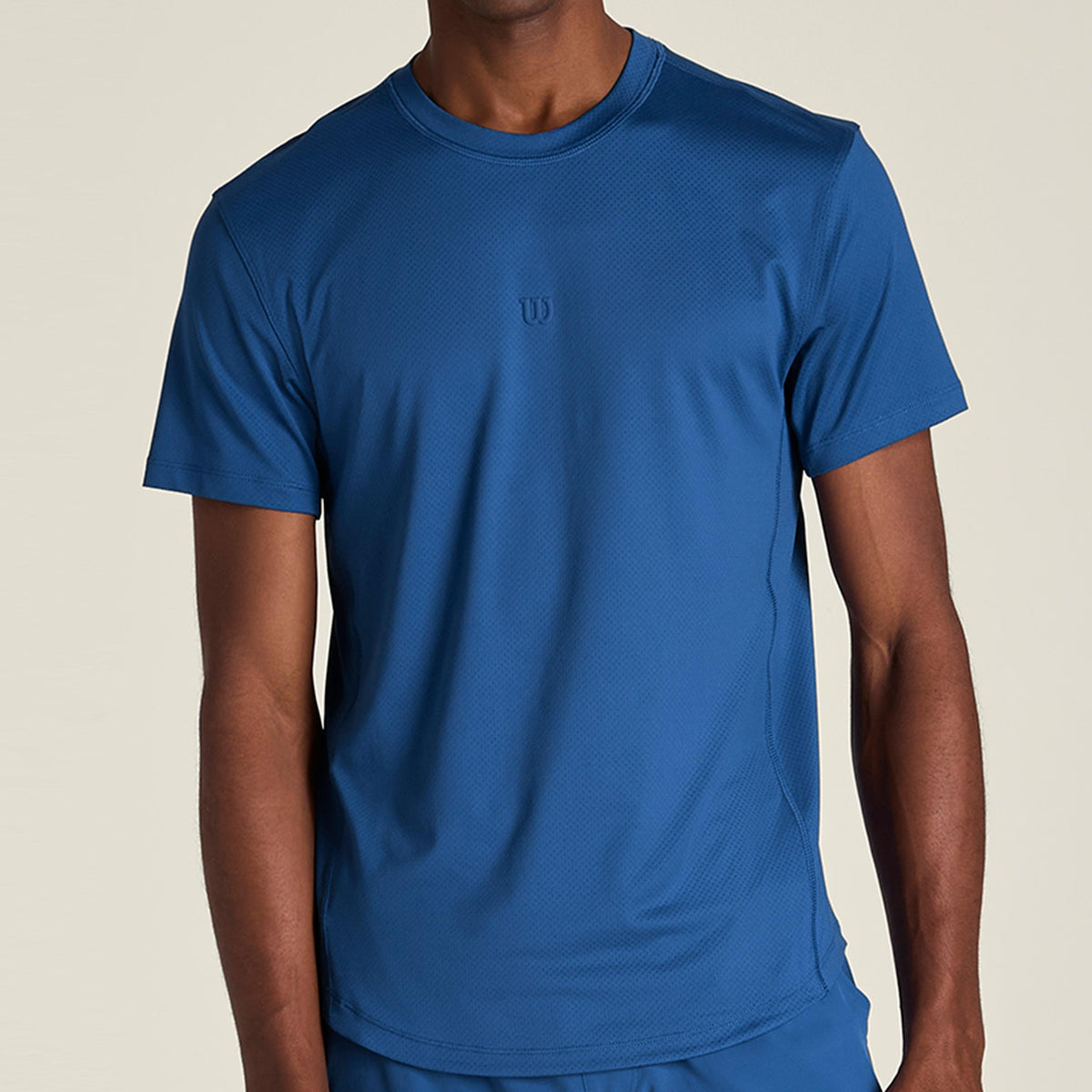 Wilson Everyday Air Performance T-shirt Herrer - lyseblå