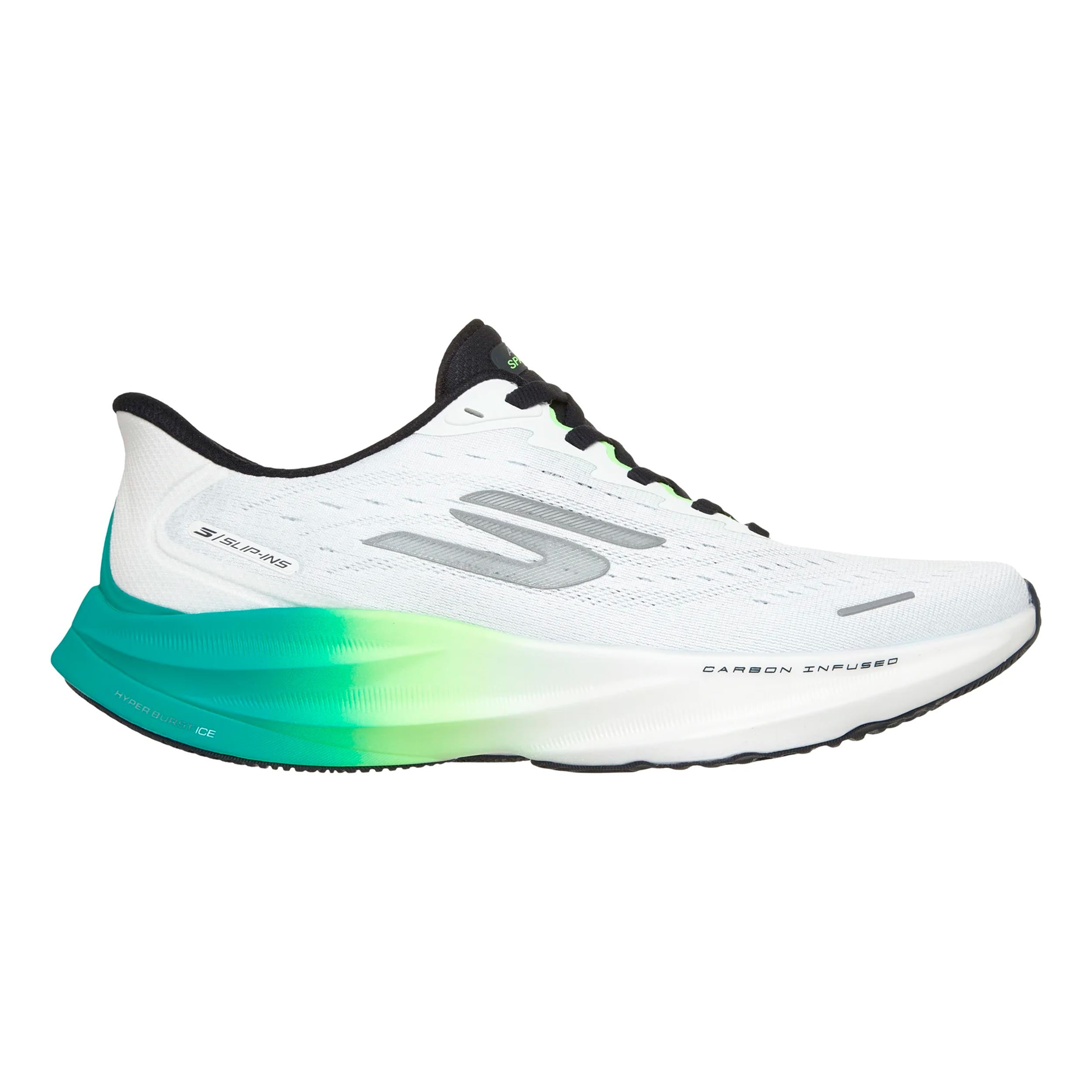 Skechers SKX Aero Spark Slip-In Neutral sko Herrer - hvid, lime
