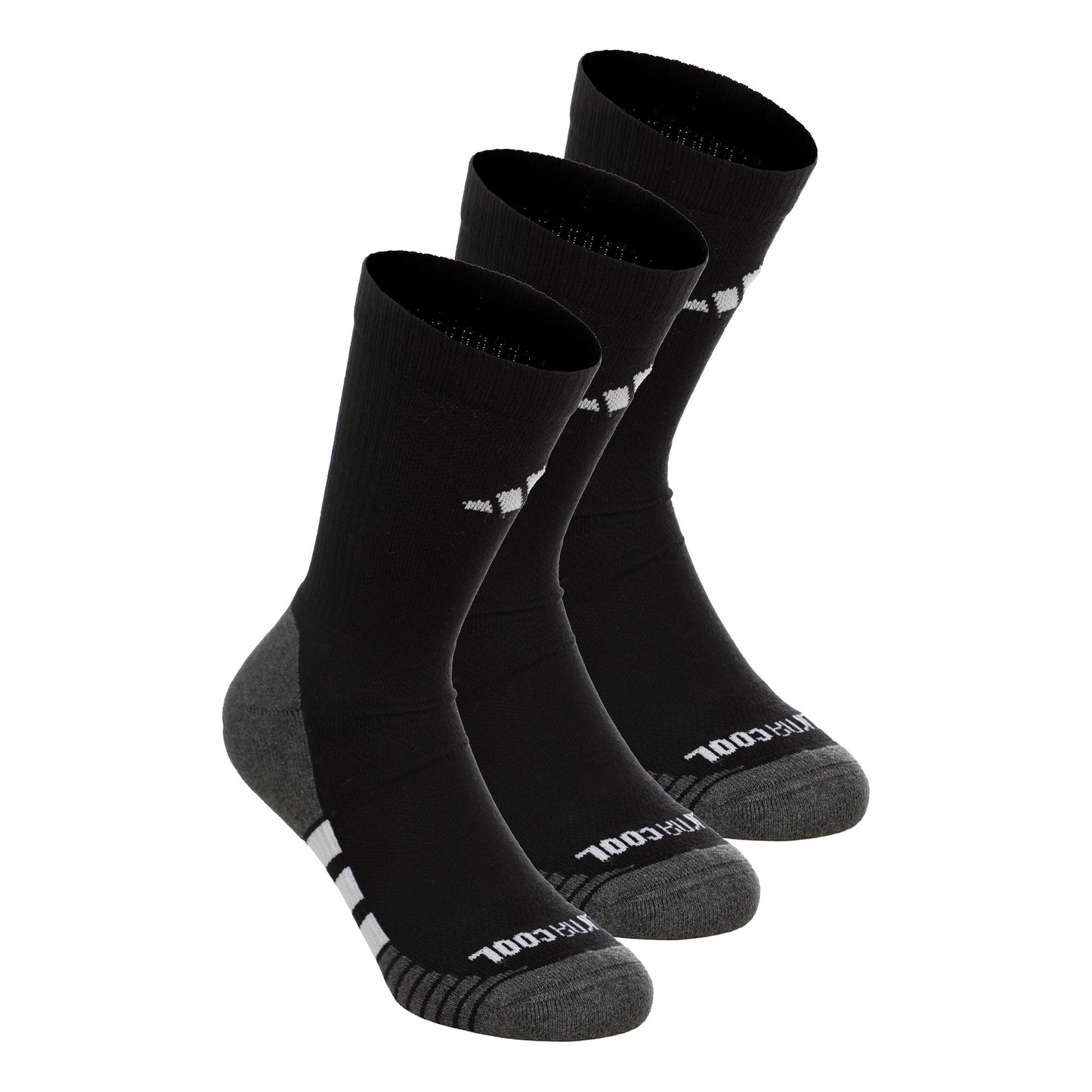 adidas Performance Cushioned Crew Løbesokker Unisex - sort
