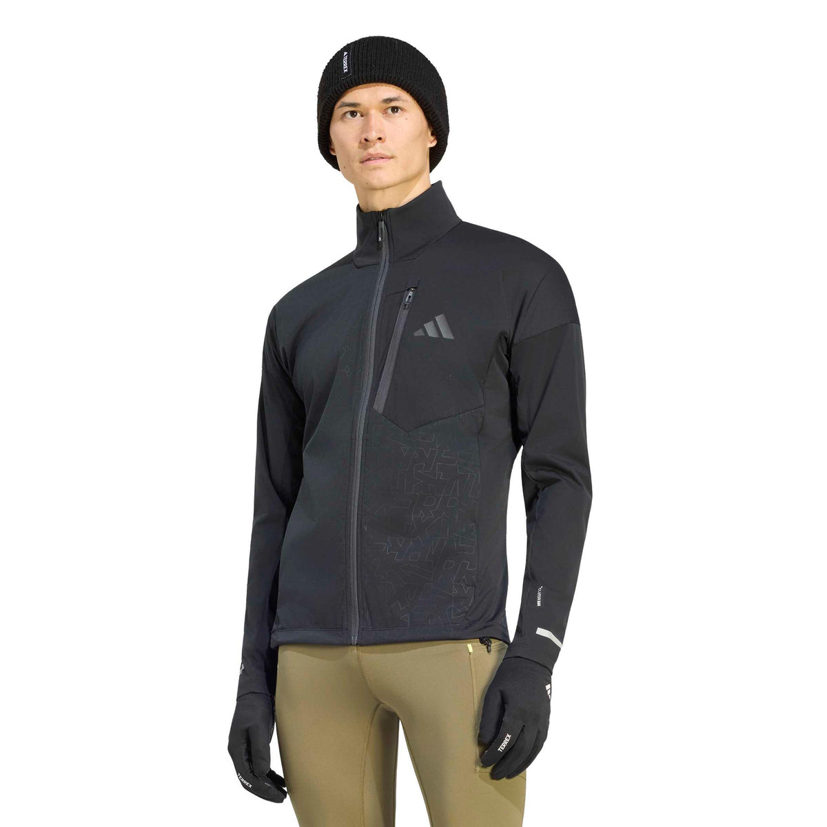 adidas Terrex XPR Softshell Løbejakke Herrer - sort