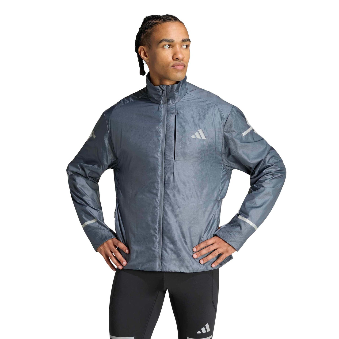 adidas adi365 Light Warm  Løbejakke Herrer - antracit