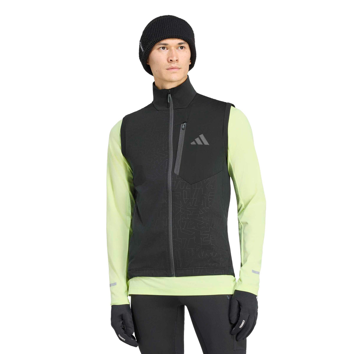 adidas Terrex XPR Softshell Løbeveste Herrer - sort