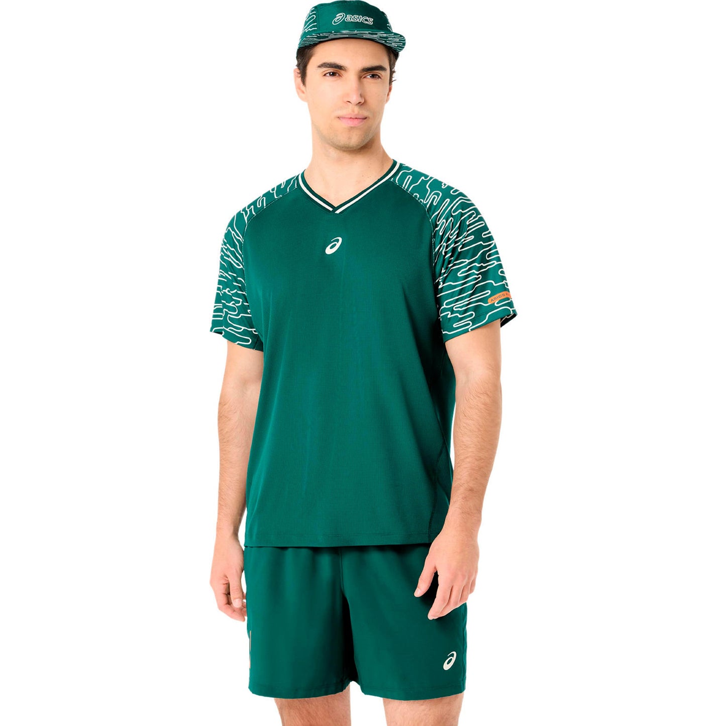 ASICS Court T-shirt Herrer - mørkegrøn