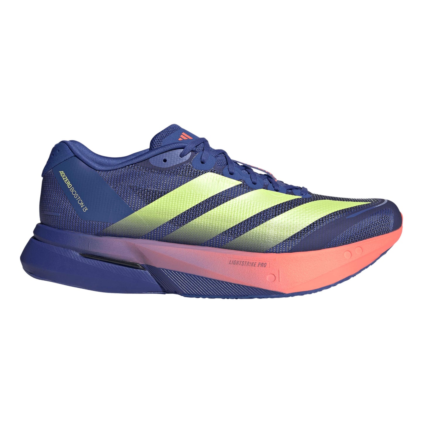 adidas adizero Boston 13 Berlin Konkurrencesko Herrer - blå, gul