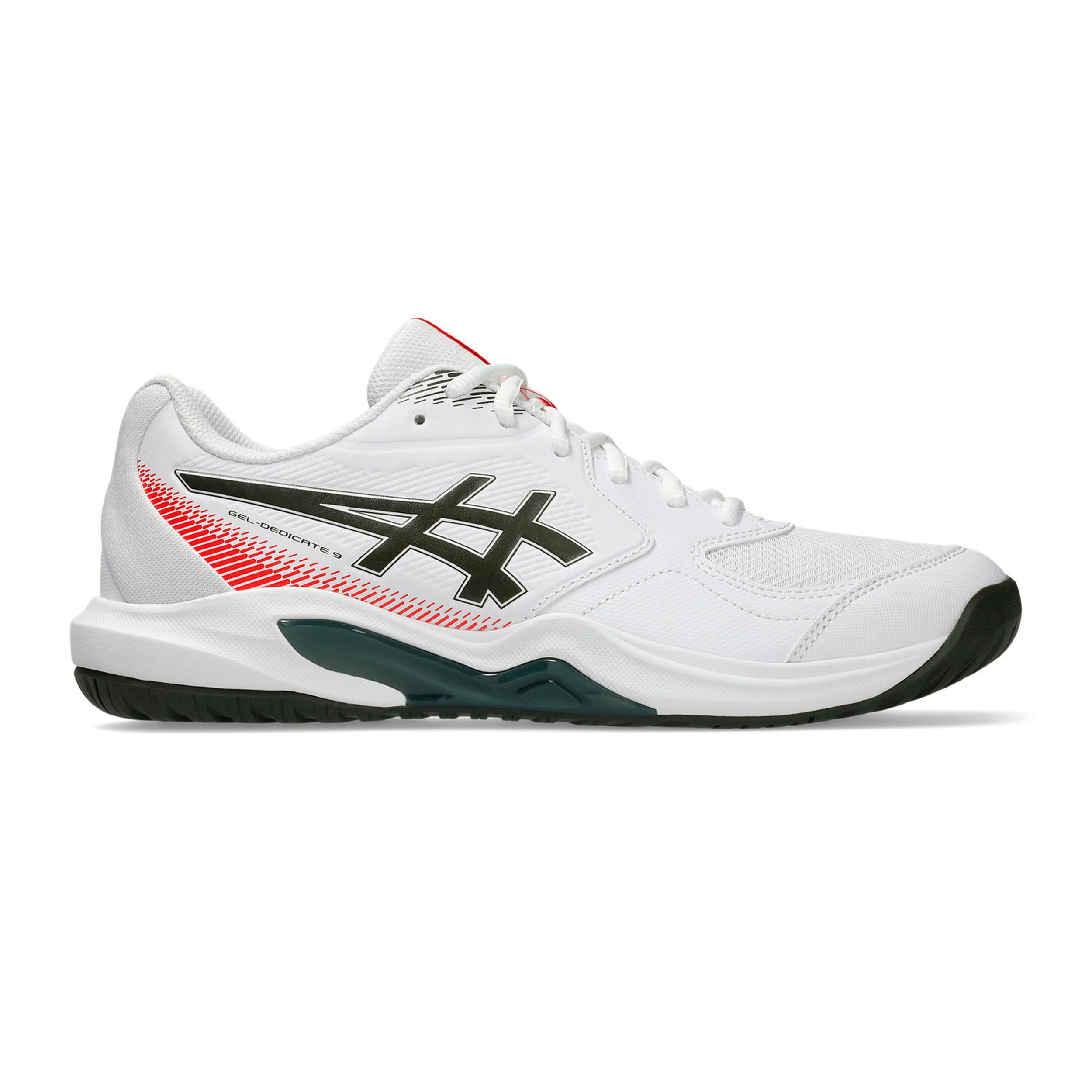 ASICS Gel-Dedicate 9 Allcourt-sko Herrer - hvid, petrol