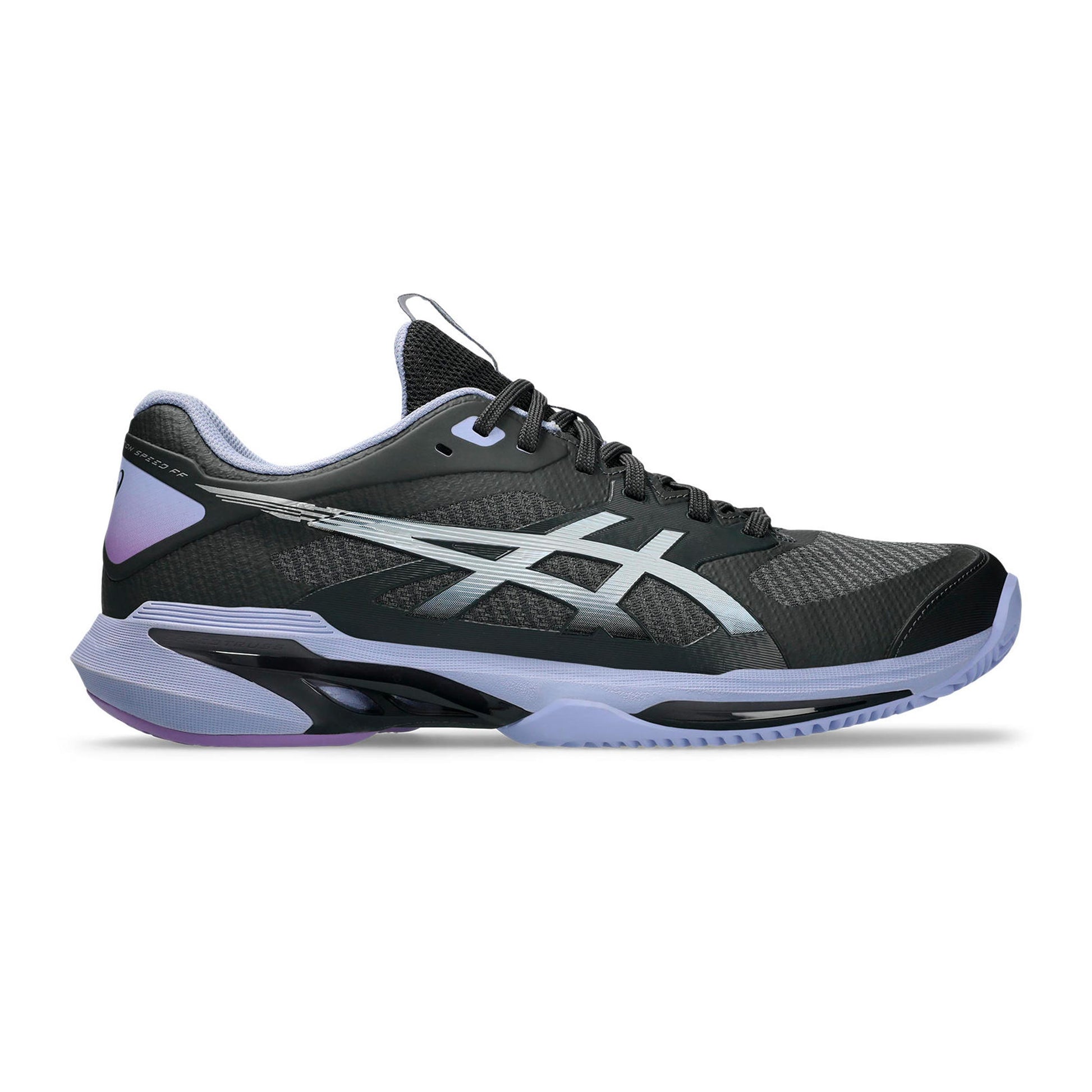 ASICS Solution Speed FF 4 Night Energy Grusbanesko Herrer - mørkegrå, syren