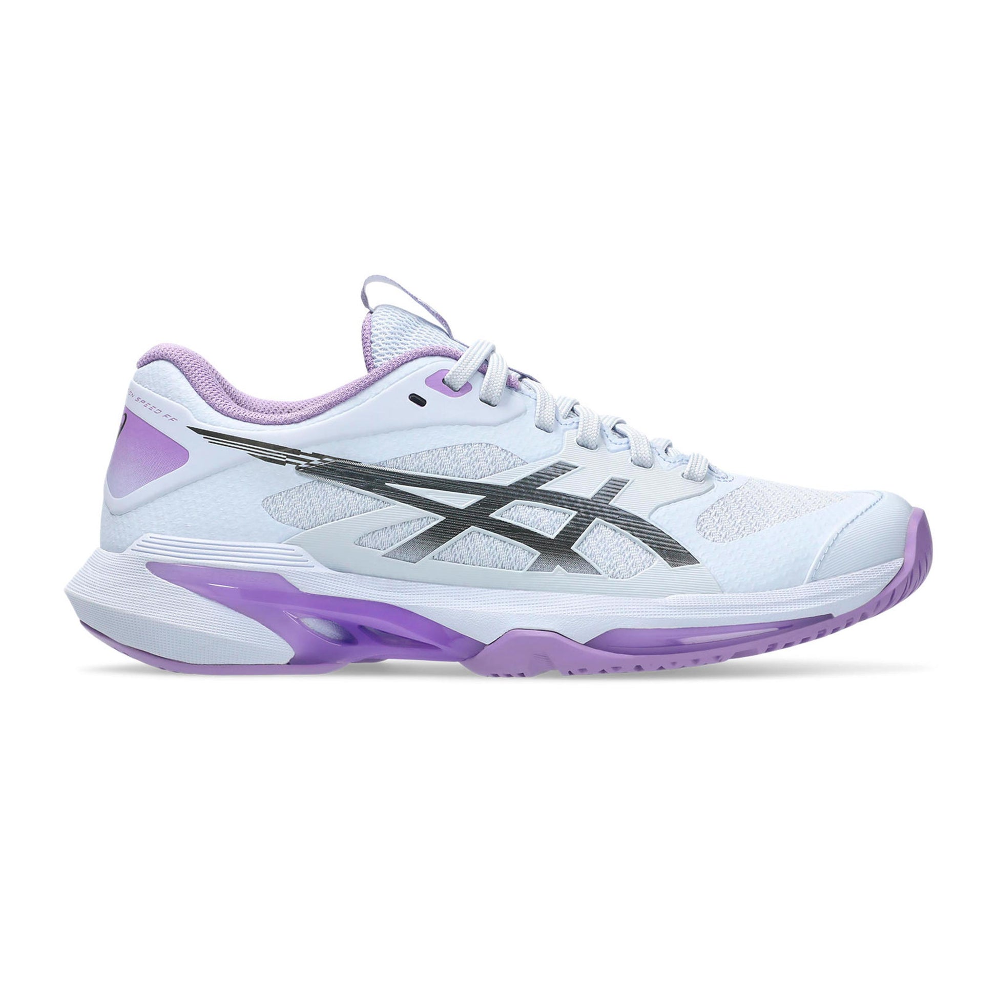 ASICS Solution Speed FF 4 Night Energy Allcourt-sko Damer - lyseblå, syren