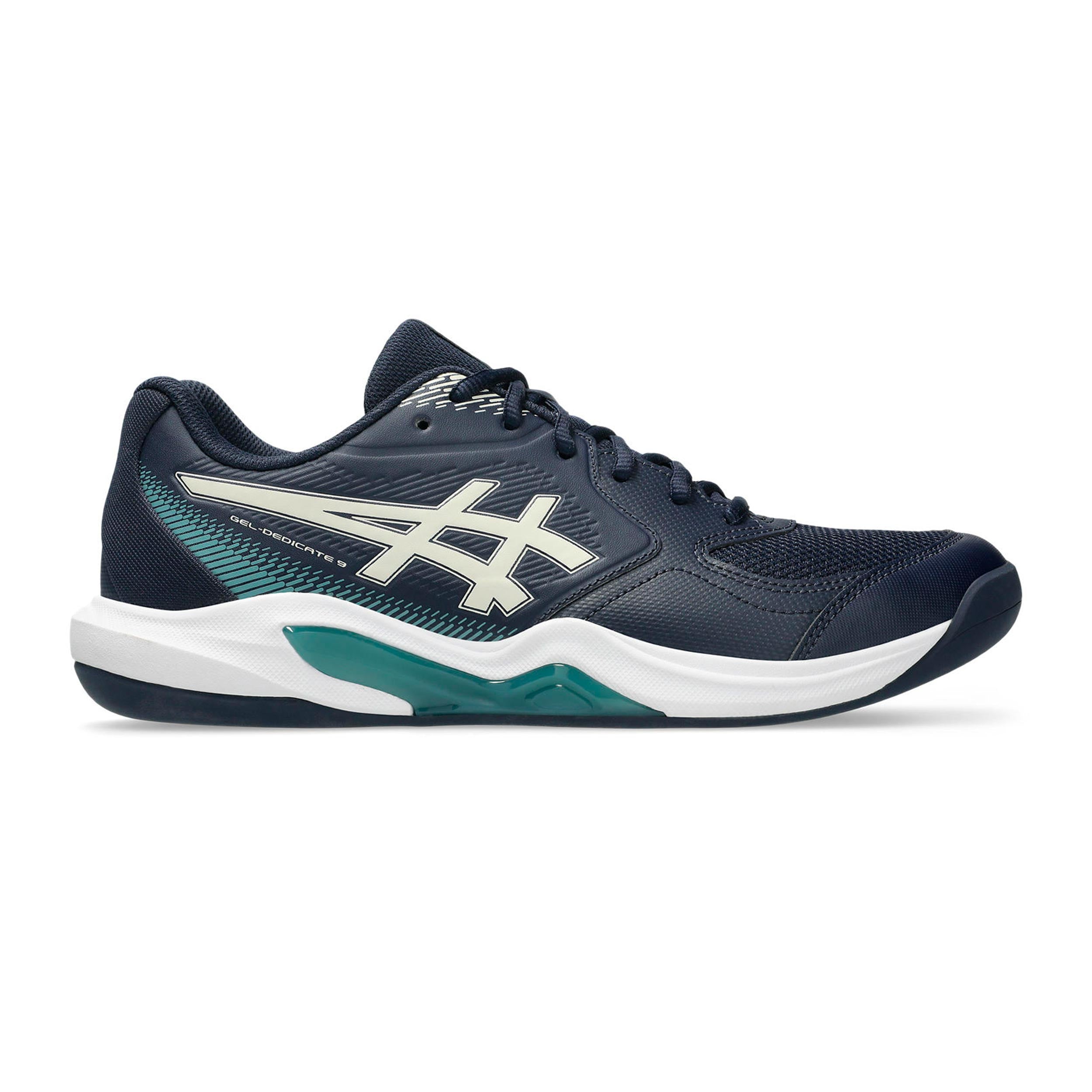 ASICS Gel-Dedicate 9 Tæppesko Herrer - mørkeblå, hvid