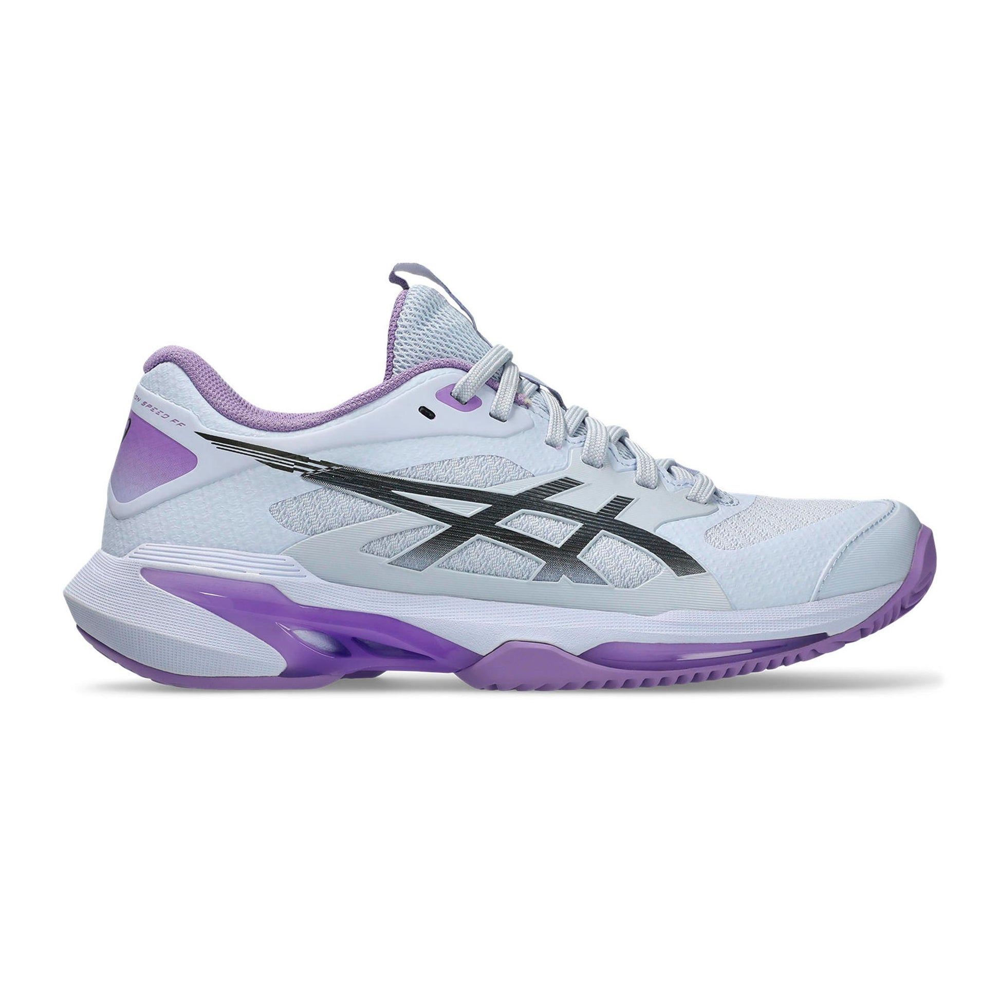 ASICS Solution Speed FF 4 Night Energy Grusbanesko Damer - lyseblå, syren
