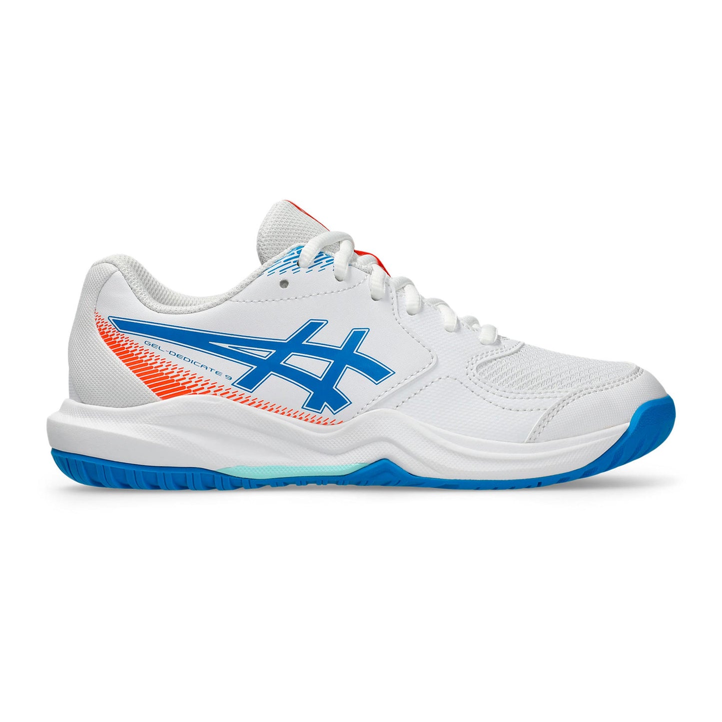 ASICS Gel-Dedicate 9 GS Allcourt-sko Børn - hvid, blå