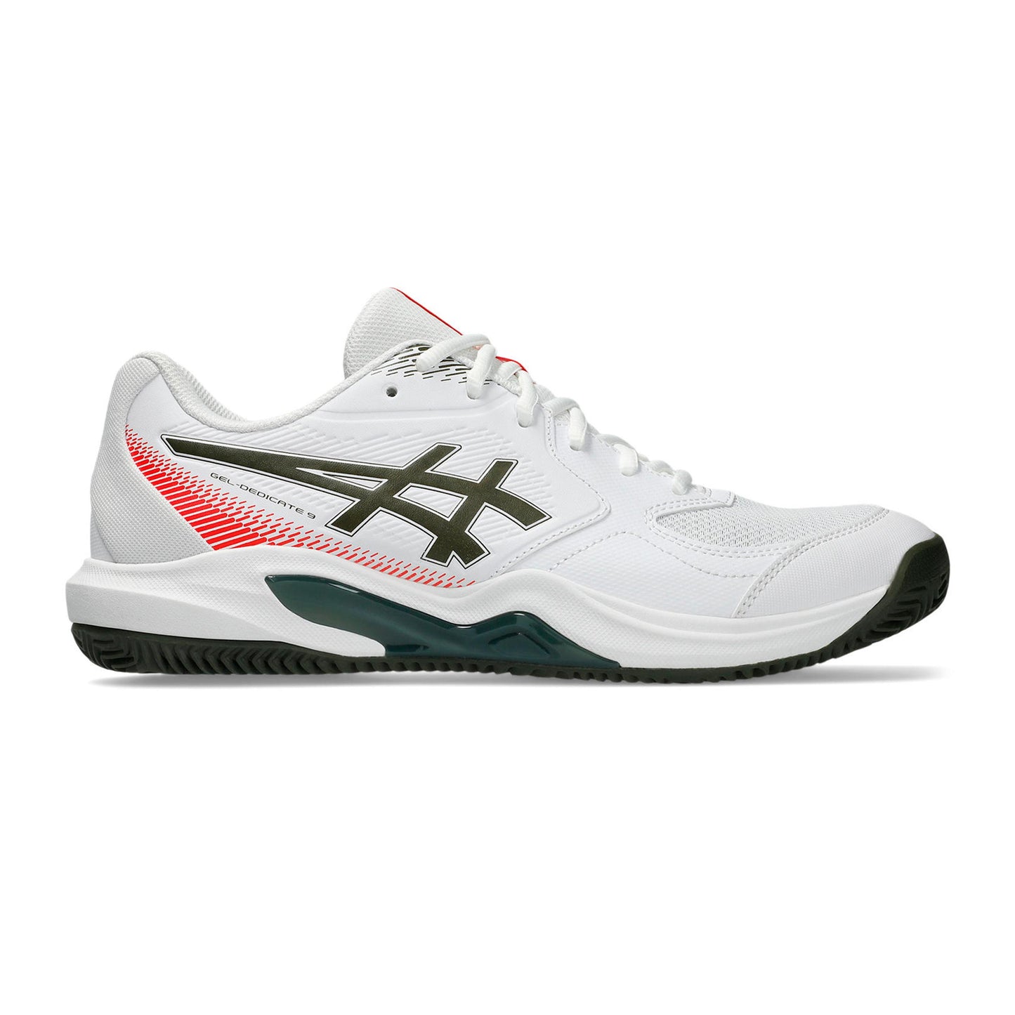 ASICS Gel-Dedicate 9 Grusbanesko Herrer - hvid, petrol