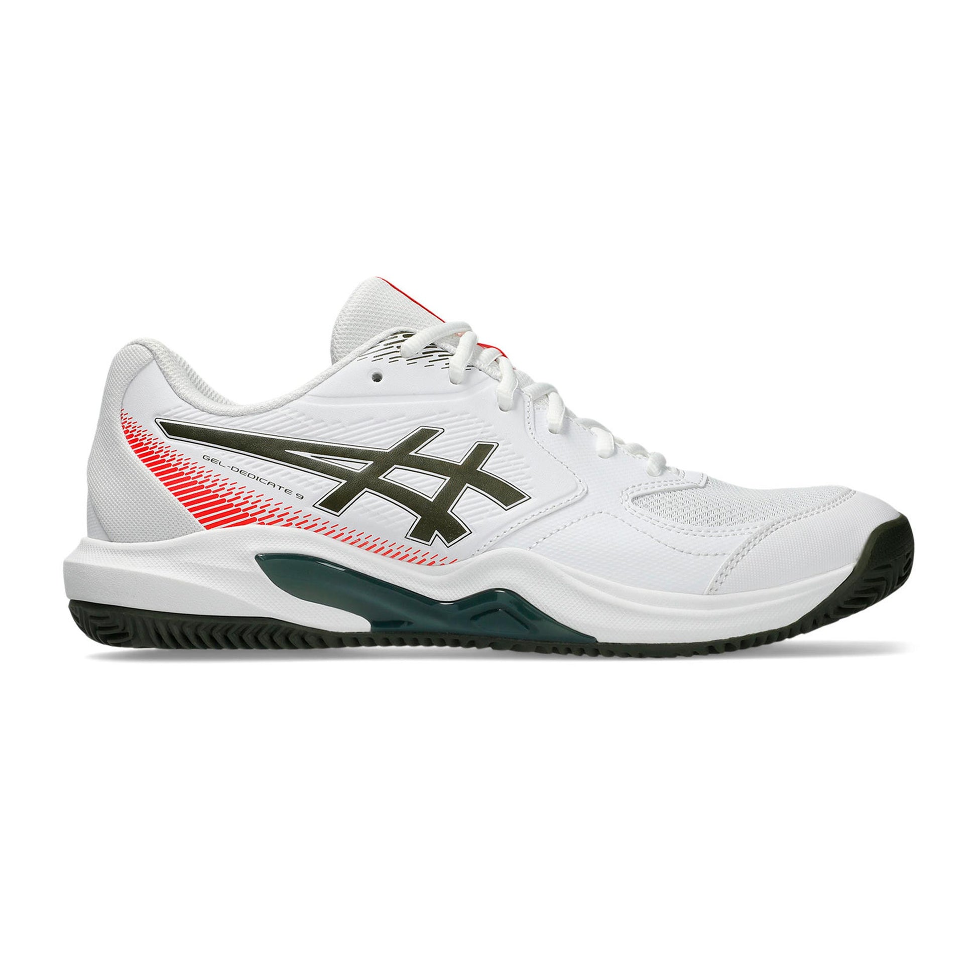 ASICS Gel-Dedicate 9 Grusbanesko Herrer - hvid, petrol