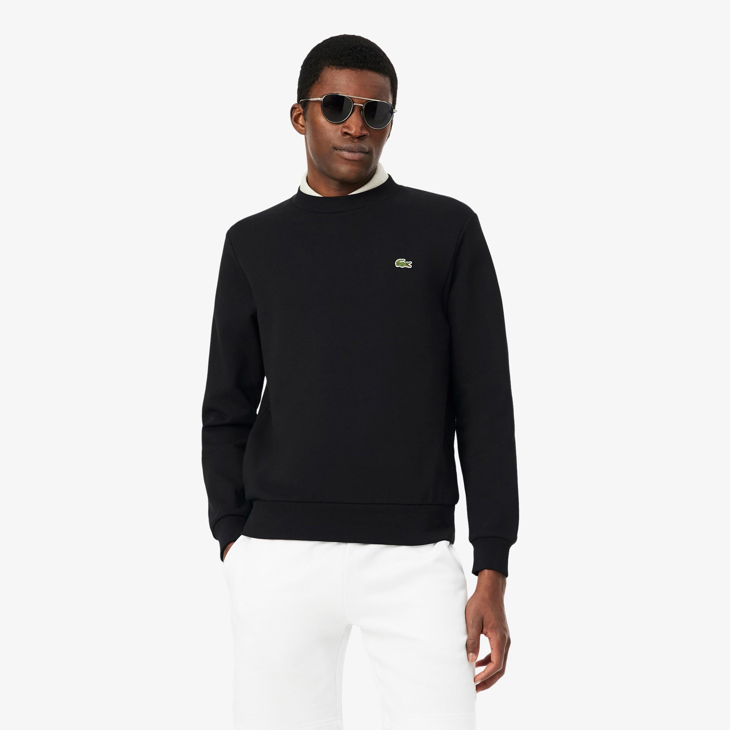 Lacoste Sweatshirt Herrer - sort