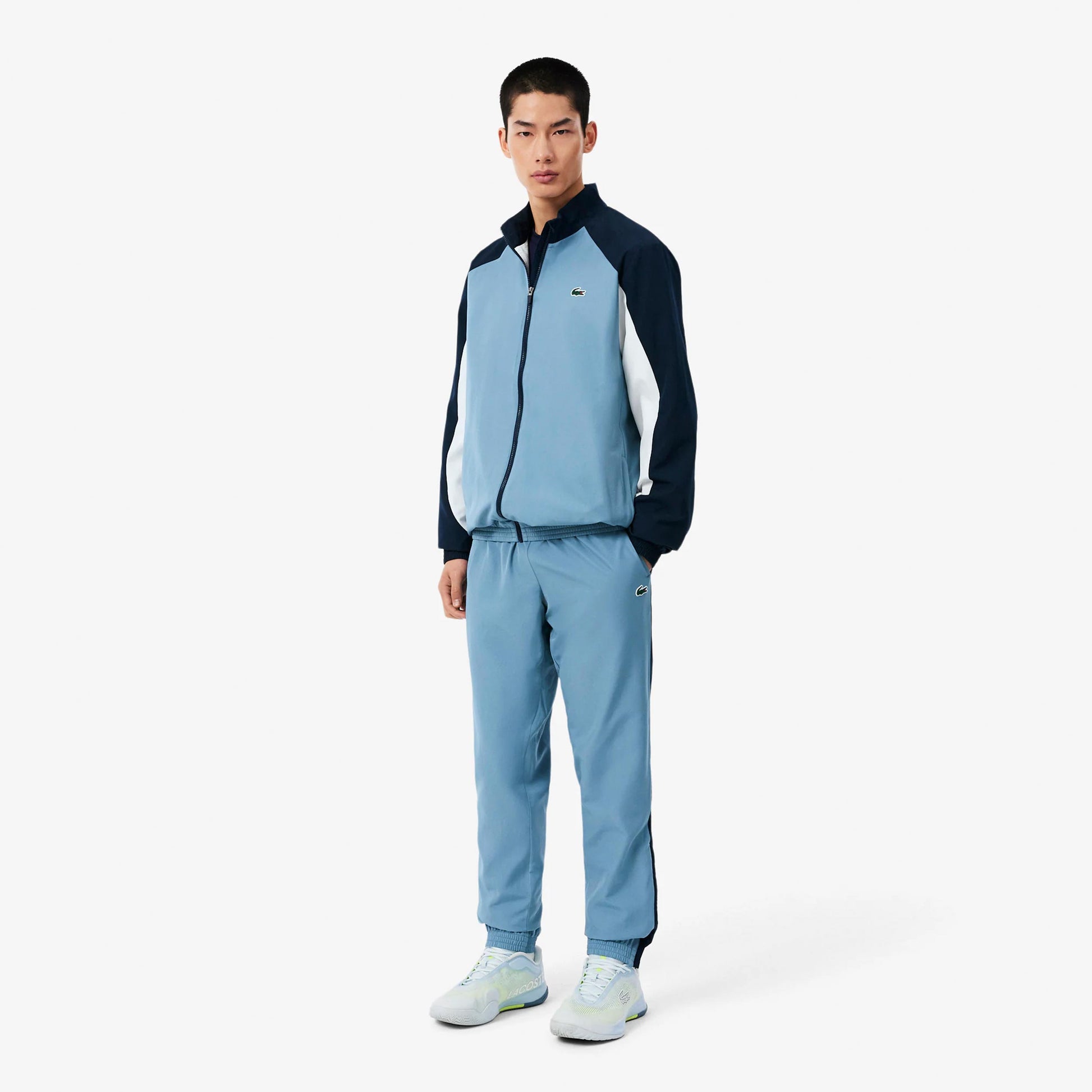 Lacoste Træningsdragt Herrer - blå, hvid