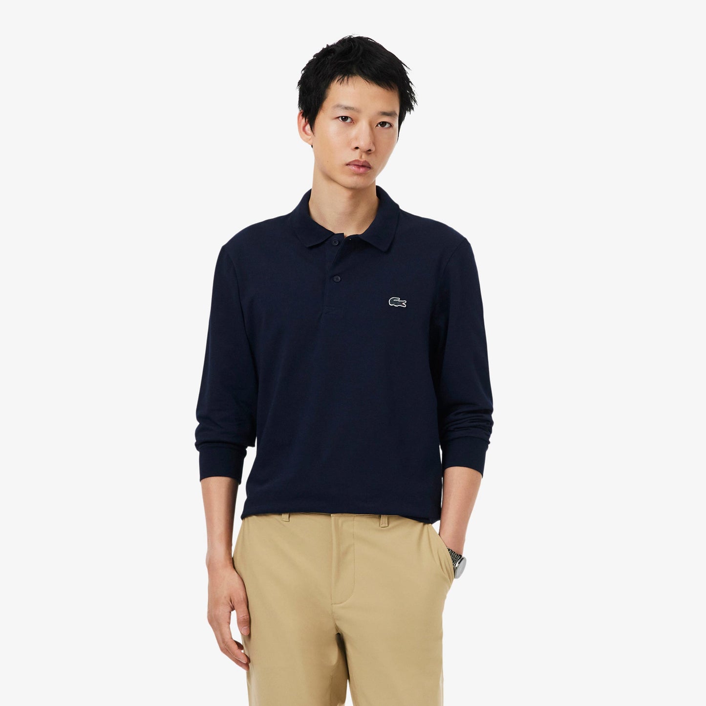 Lacoste Polo Herrer - mørkeblå
