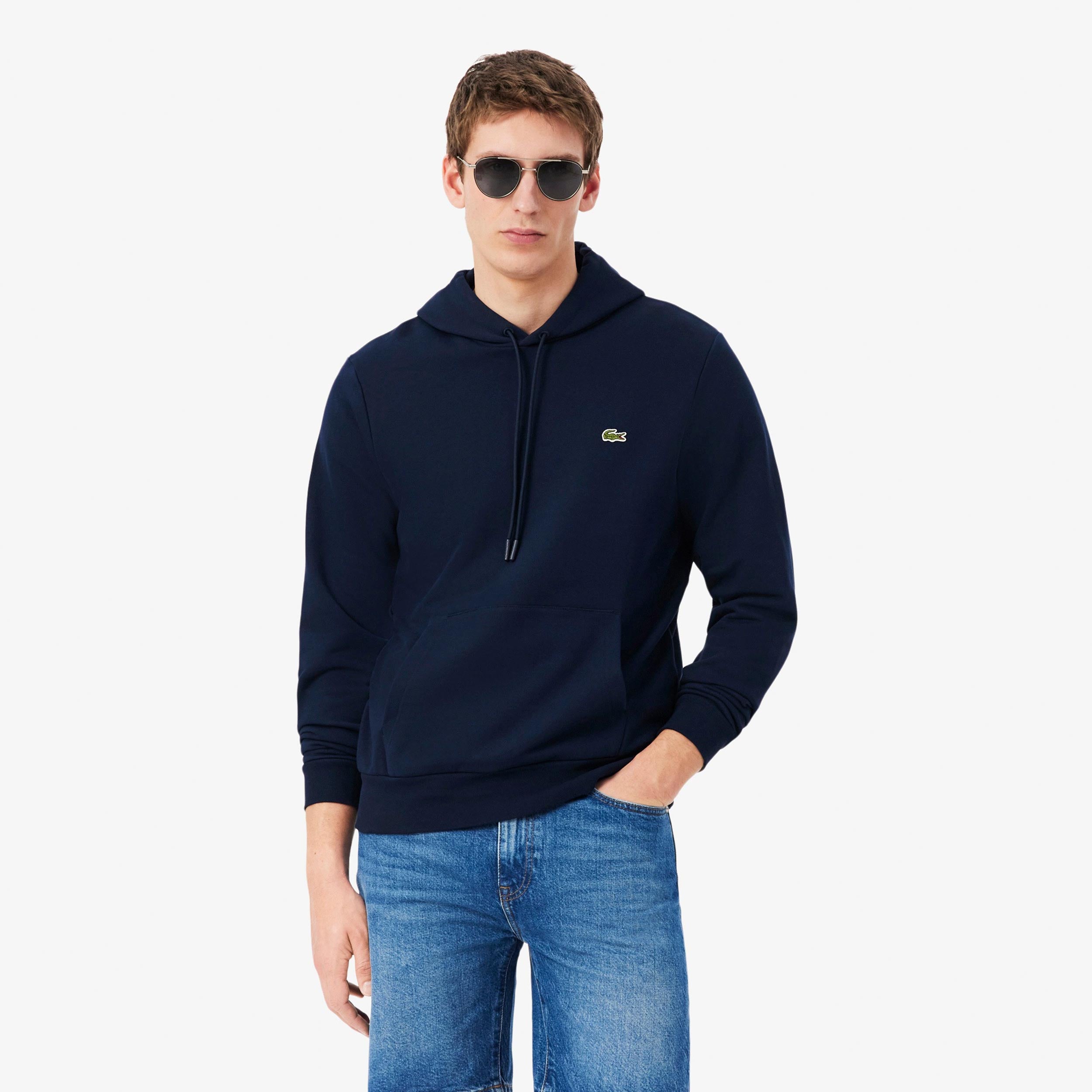 Lacoste Hættetrøje Herrer - mørkeblå