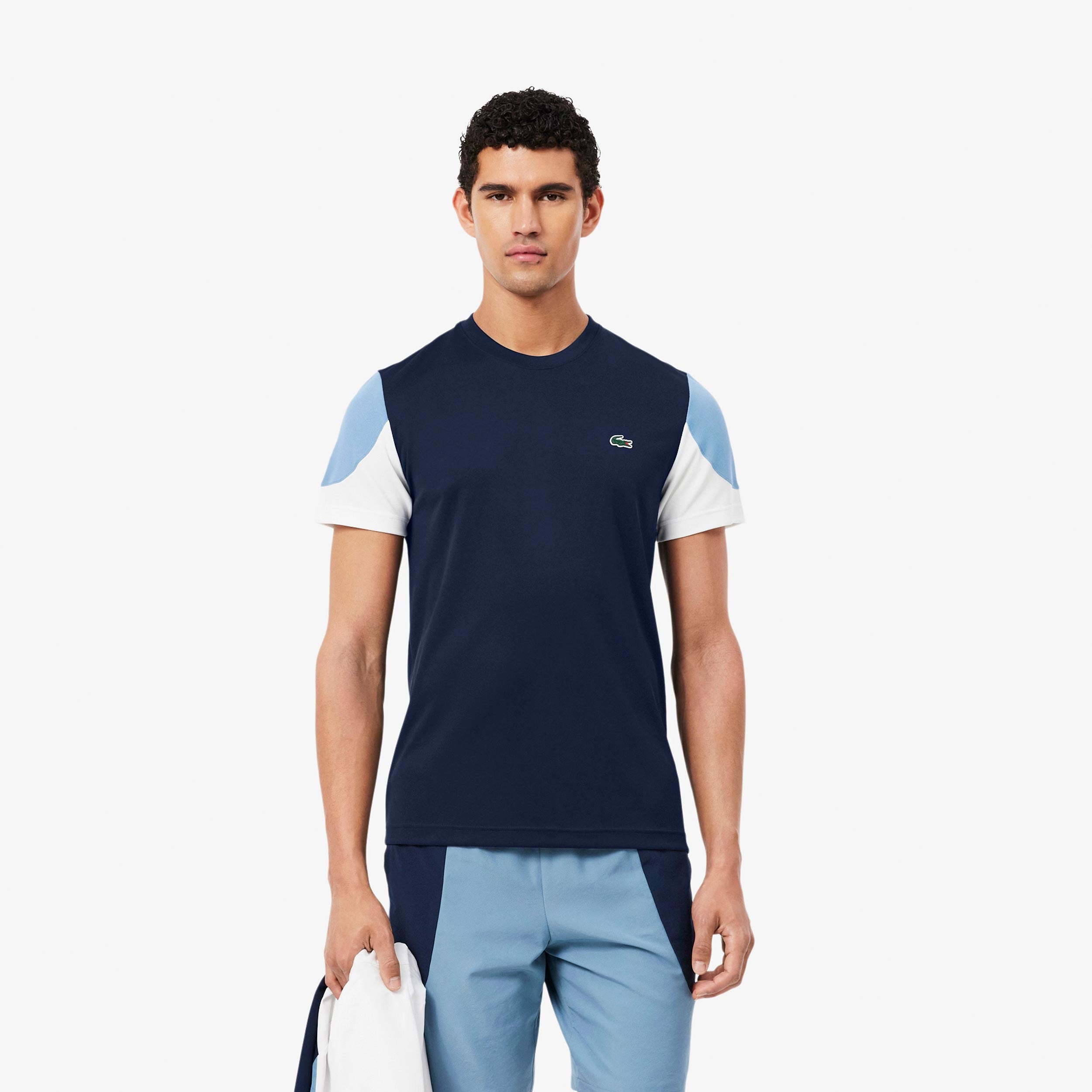 Lacoste T-shirt Herrer - mørkeblå, blå