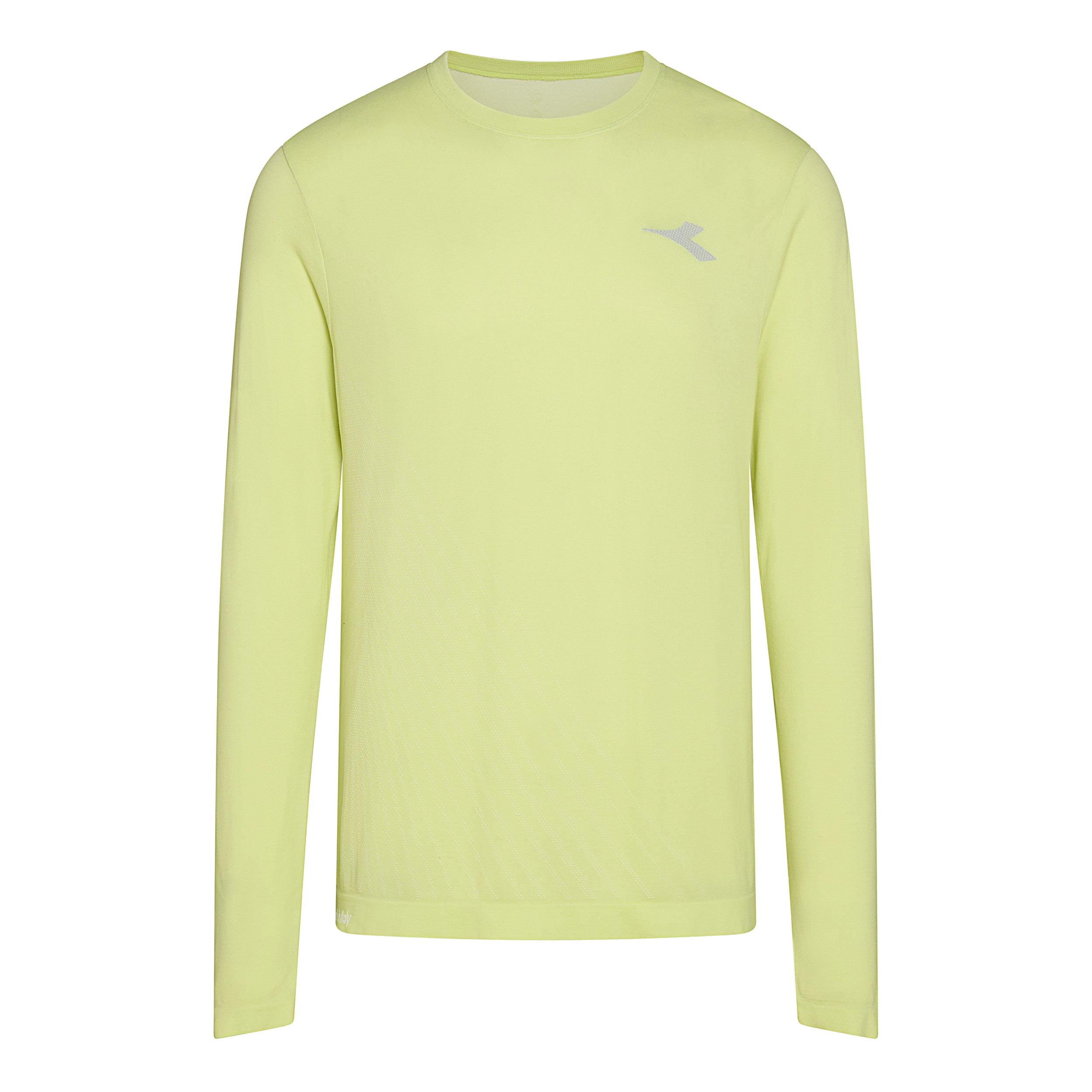 Diadora Stratouno Shirt, langærmet Herrer - lime