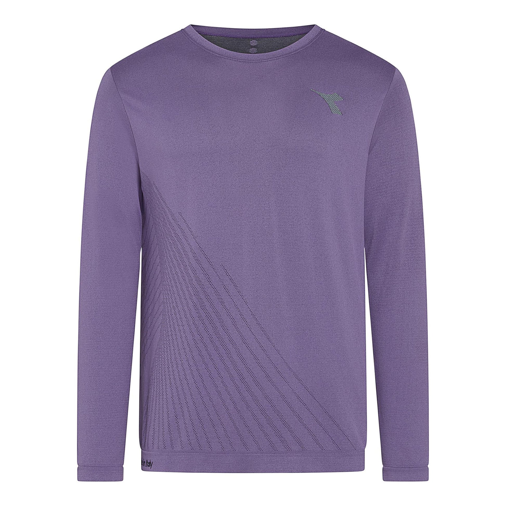 Diadora Stratouno Shirt, langærmet Herrer - lilla