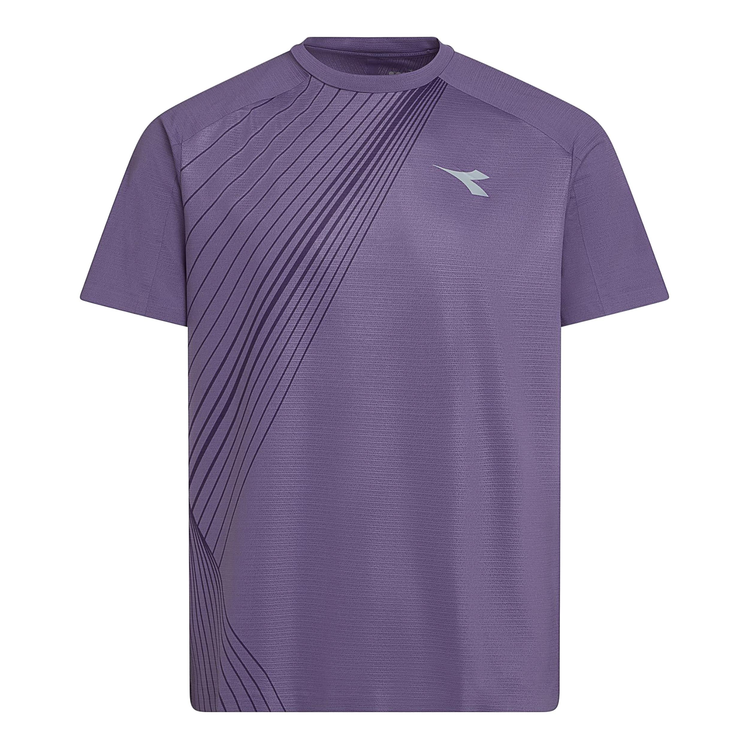 Diadora Fibrazero T-shirt Herrer - lilla