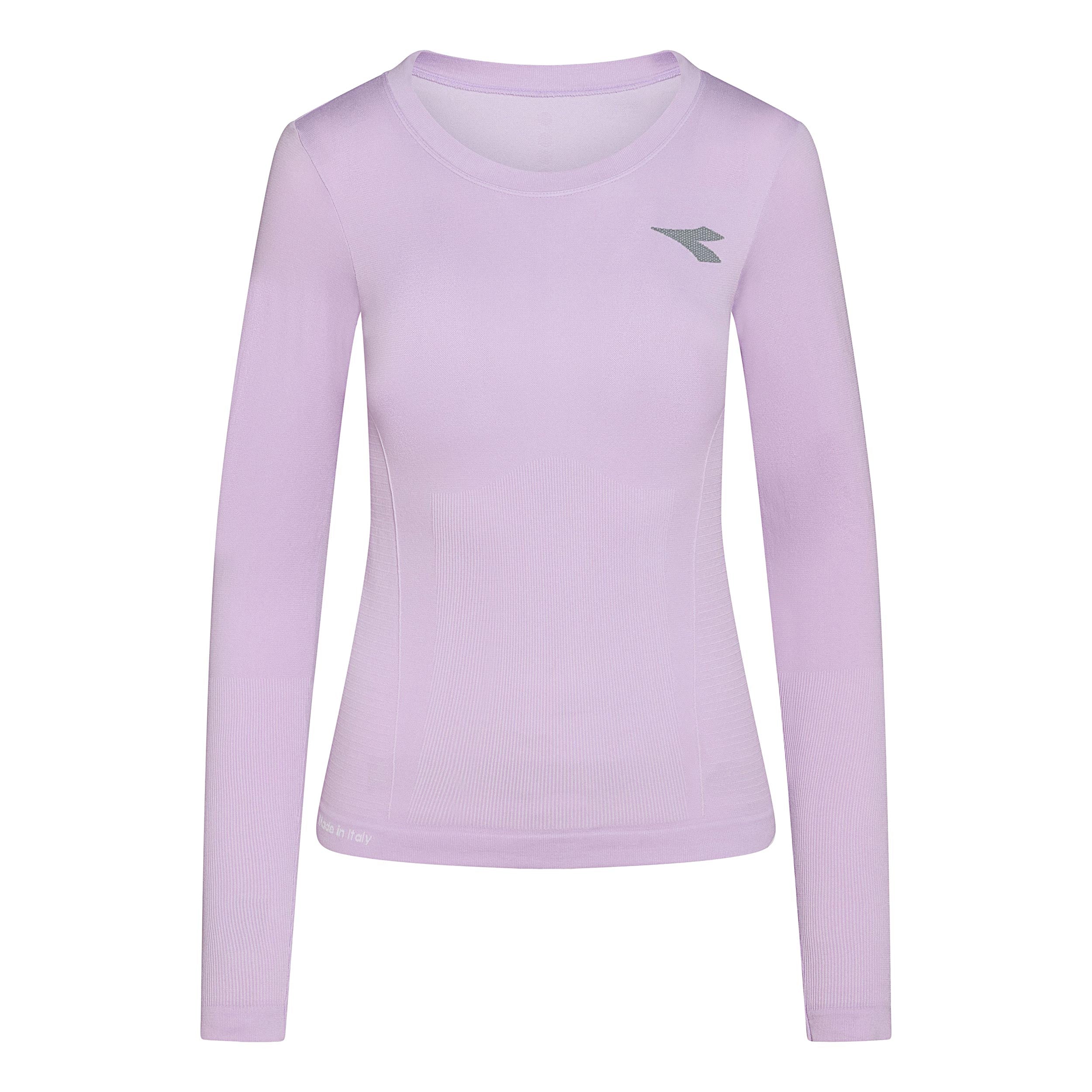 Diadora Stratouno Shirt, langærmet Damer - syren