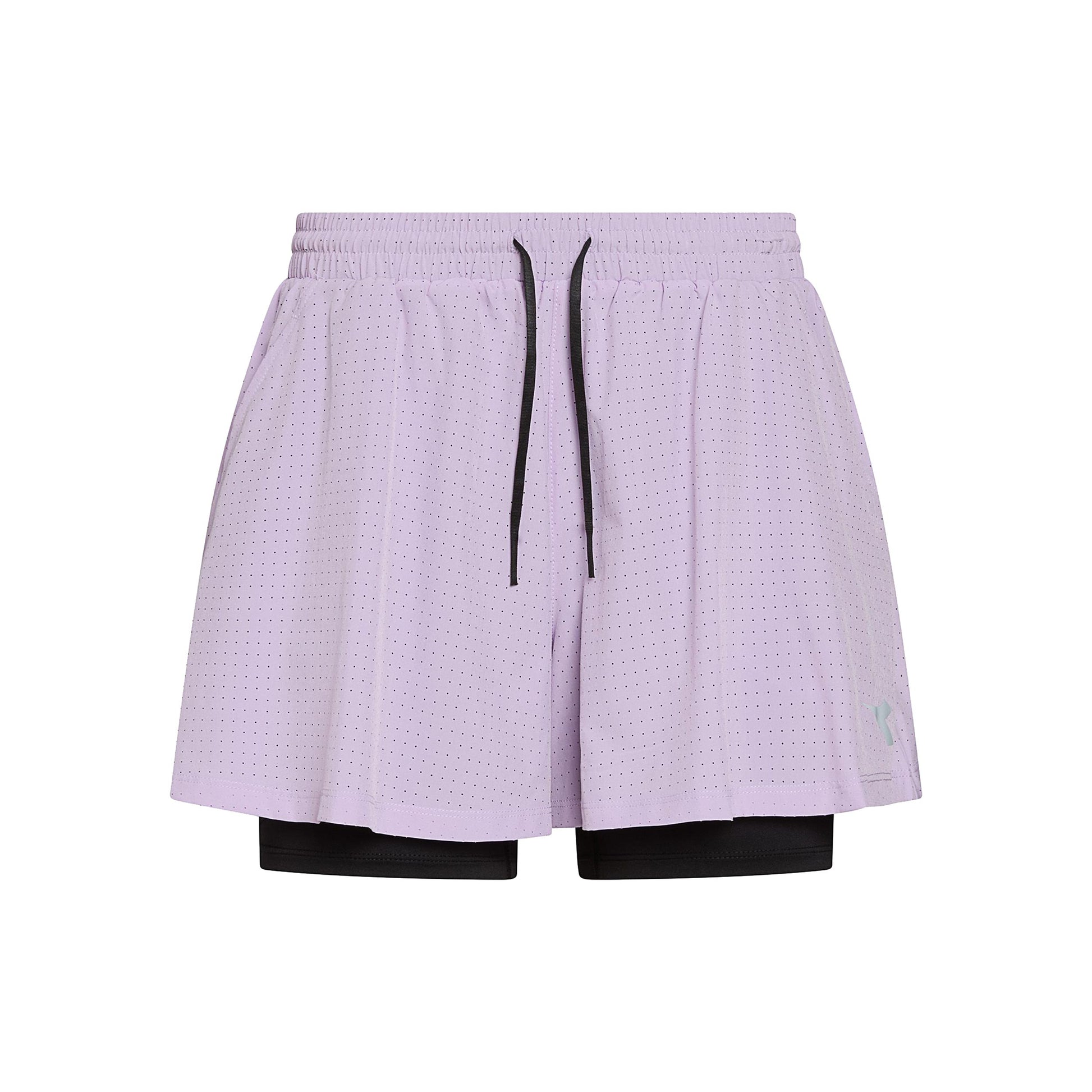 Diadora 2in1 Shorts Damer - syren