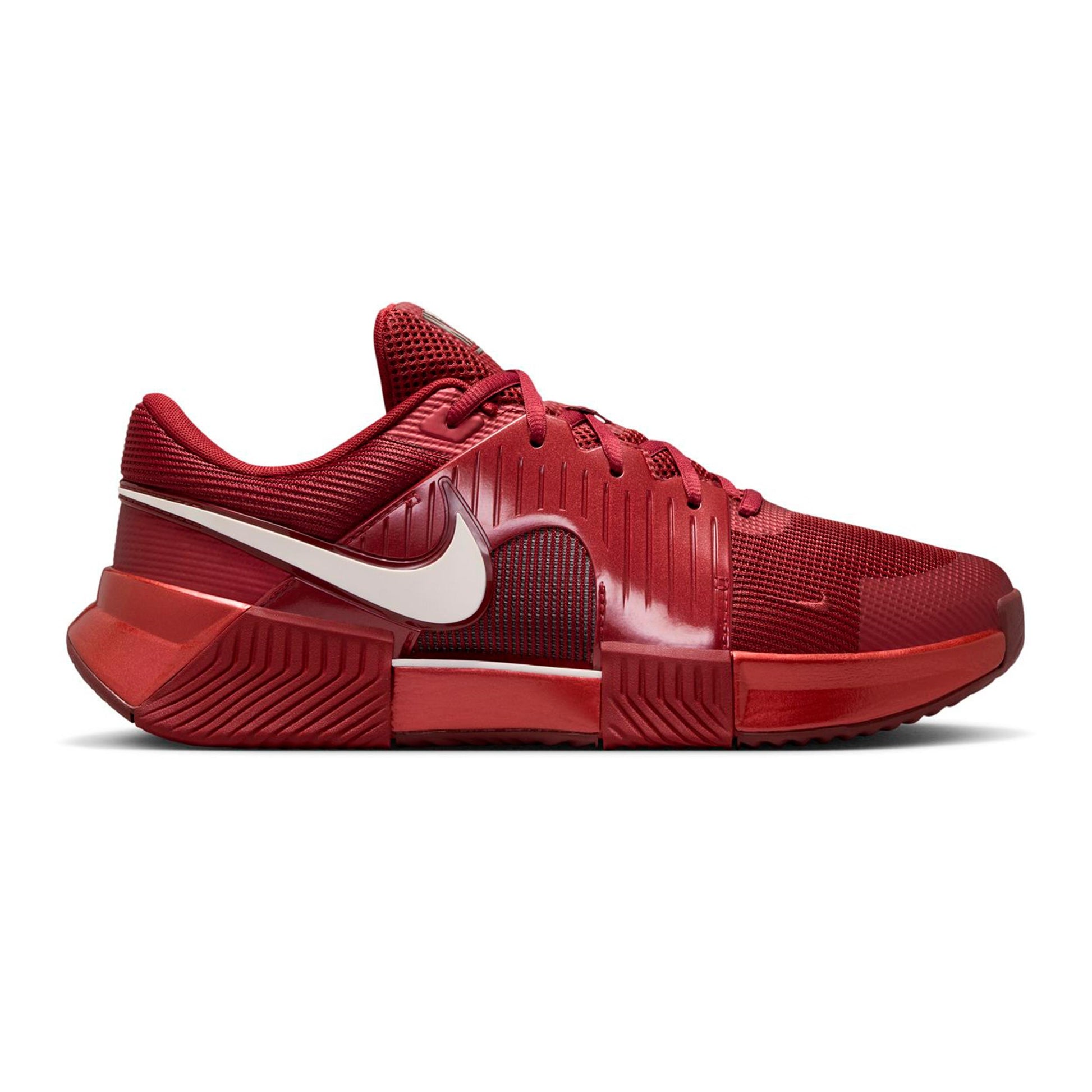 Nike Zoom GP Challenge 1.5 Premium Grusbanesko - mørkerød, offwhite