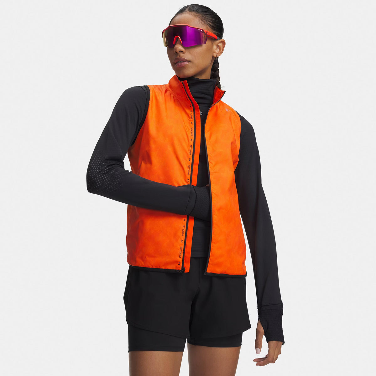 Under Armour Velociti ColdWeather Storm  Løbeveste Damer - orange