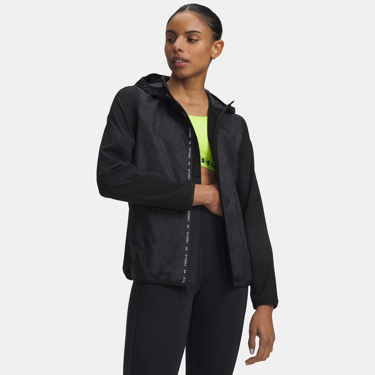 Under Armour Velociti ColdWeather Storm  Løbejakke Damer - sort