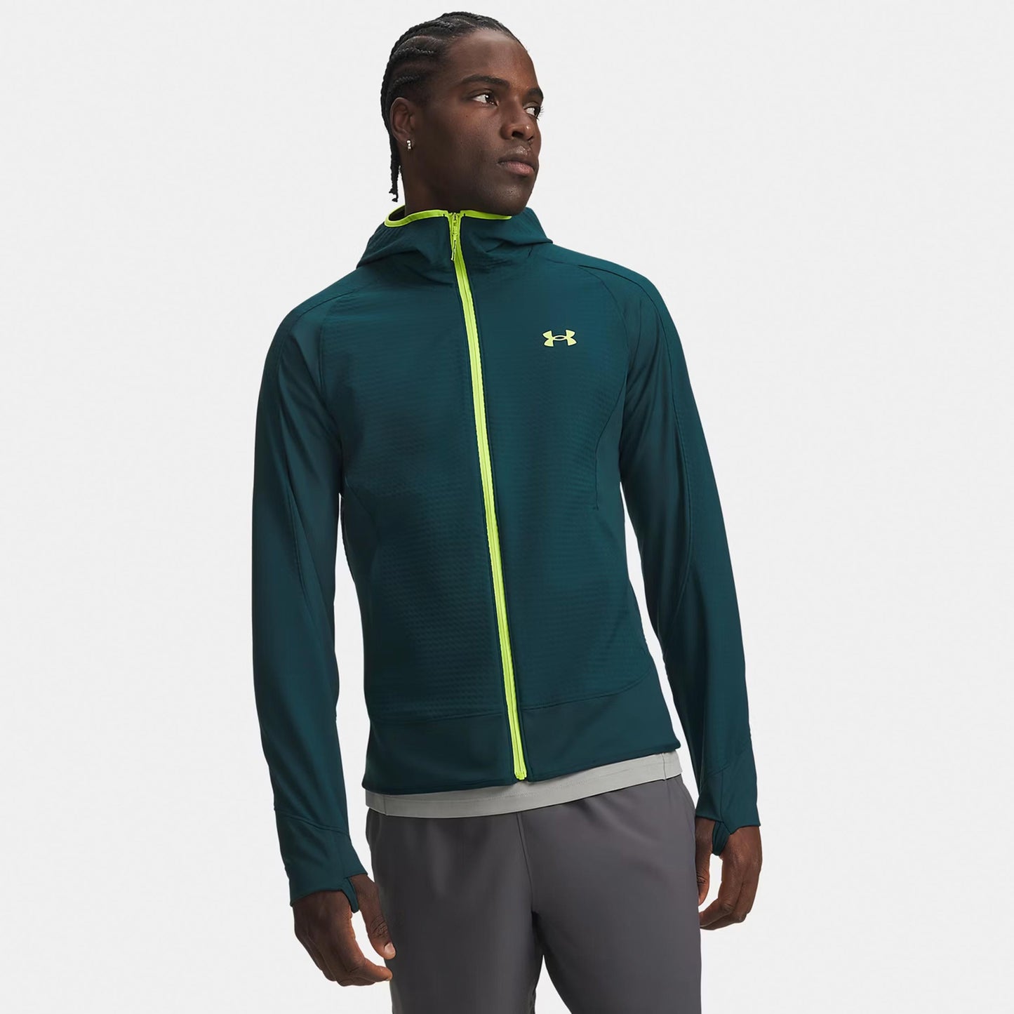 Under Armour Explor Offgrid  Løbejakke Herrer - grøn
