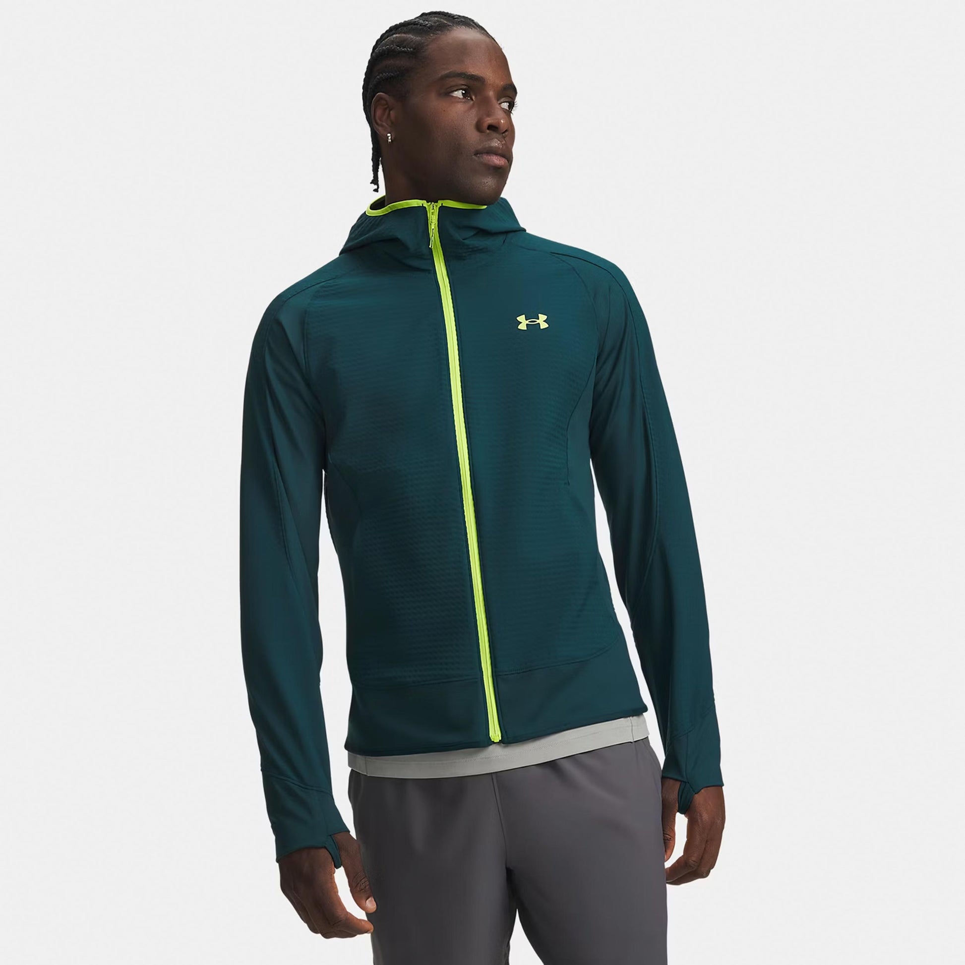 Under Armour Explor Offgrid  Løbejakke Herrer - grøn
