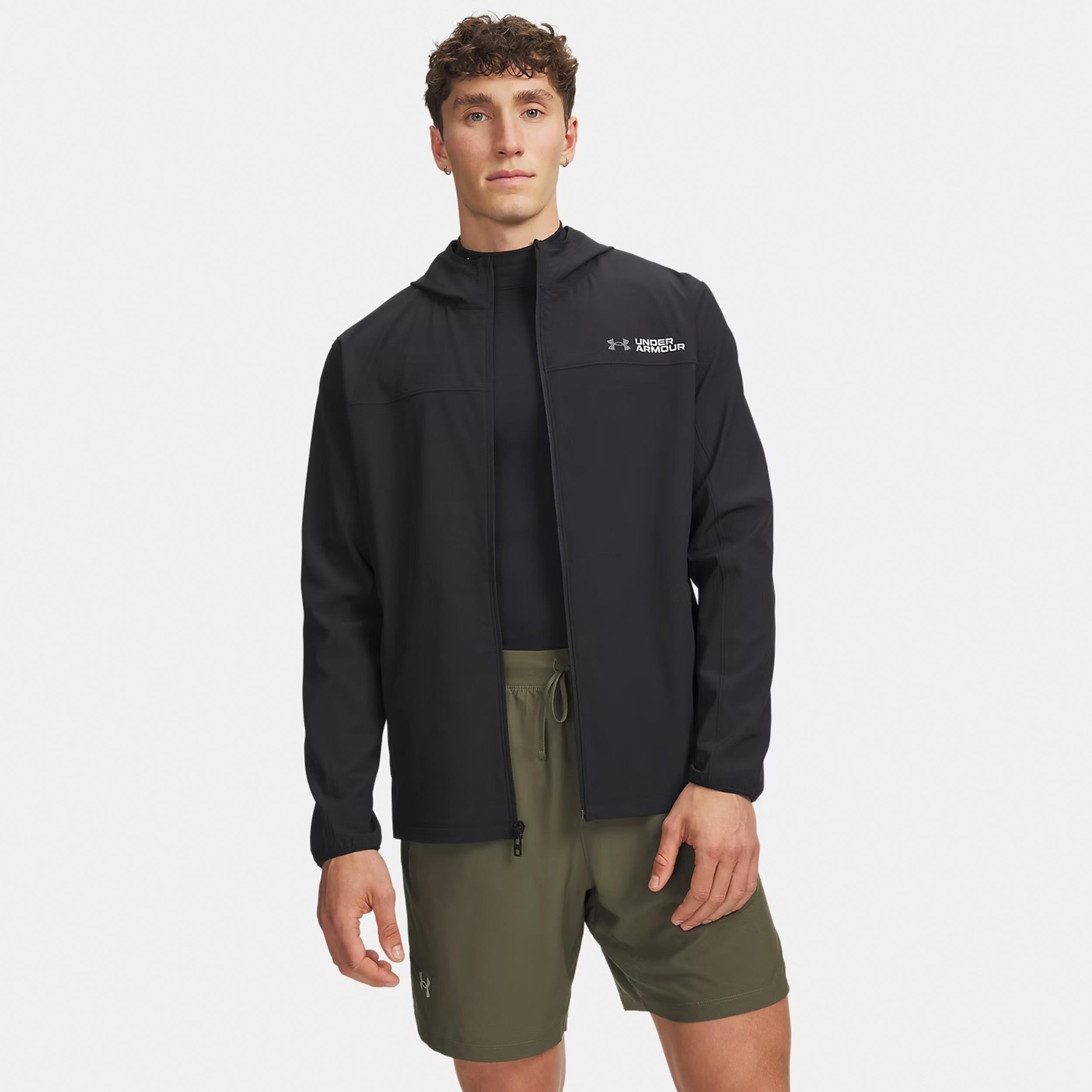 Under Armour Velociti Storm  Løbejakke Herrer - sort