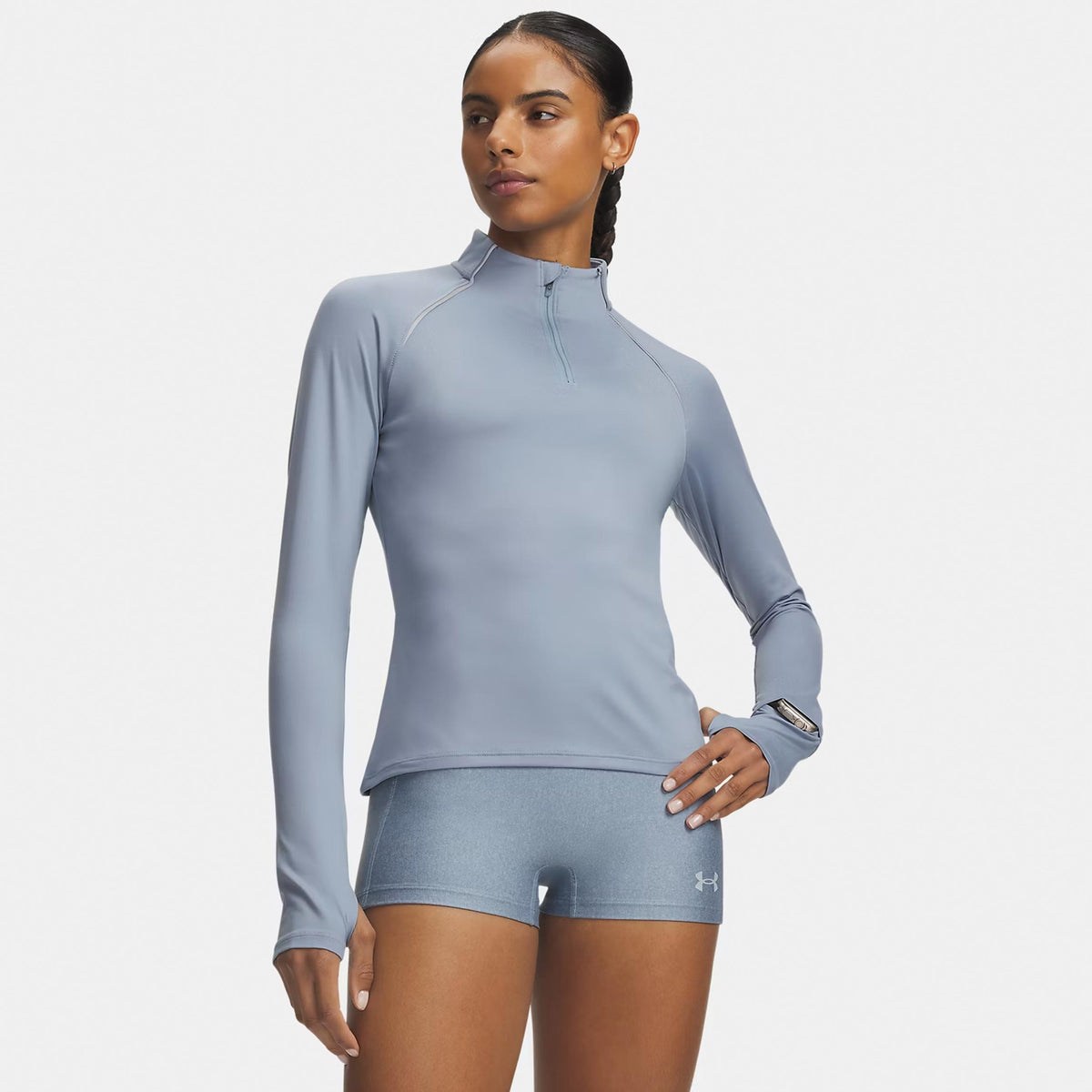 Under Armour Velociti Half Zip  Løbetrøje Damer - blå