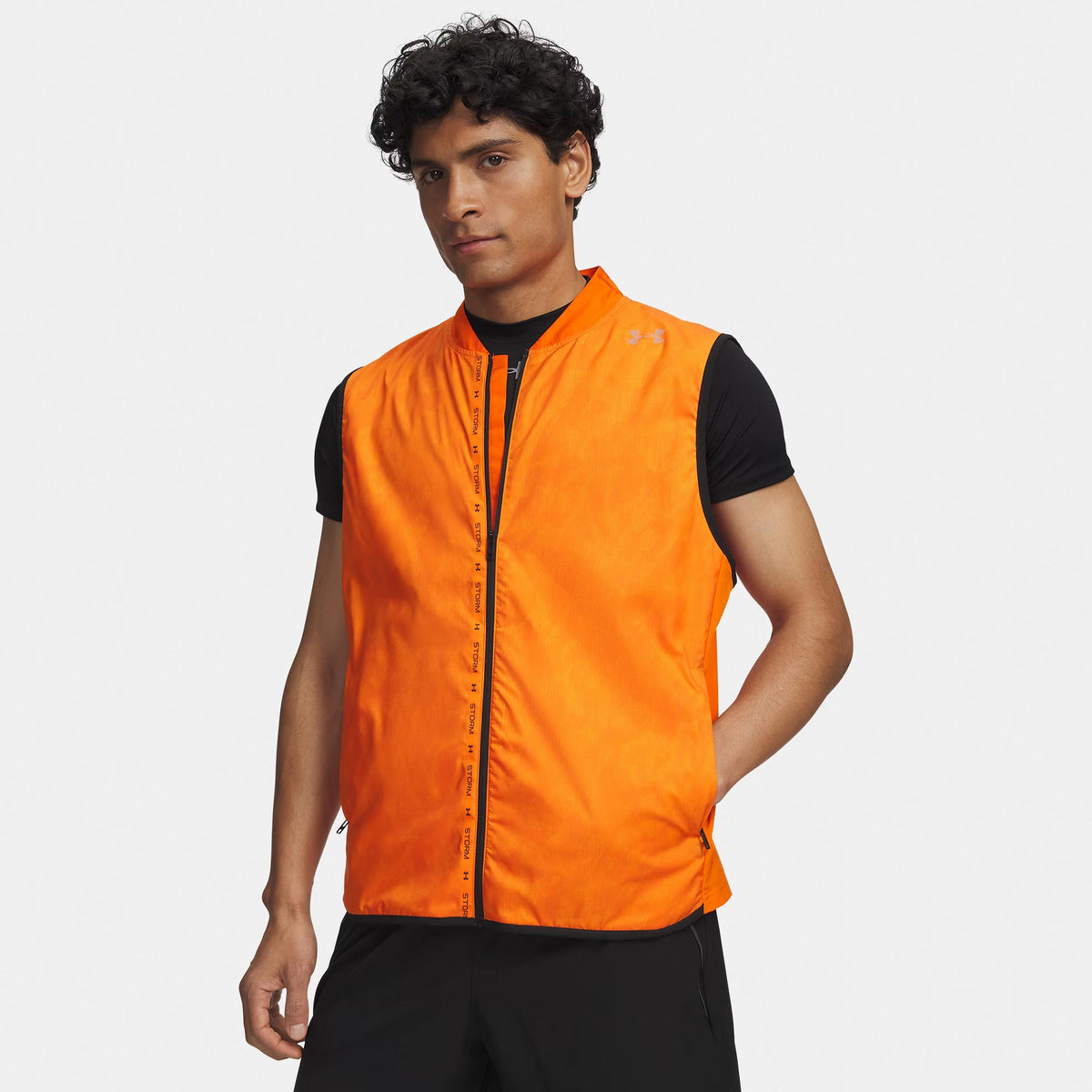 Under Armour Velociti ColdWeather Storm  Løbeveste Herrer - orange