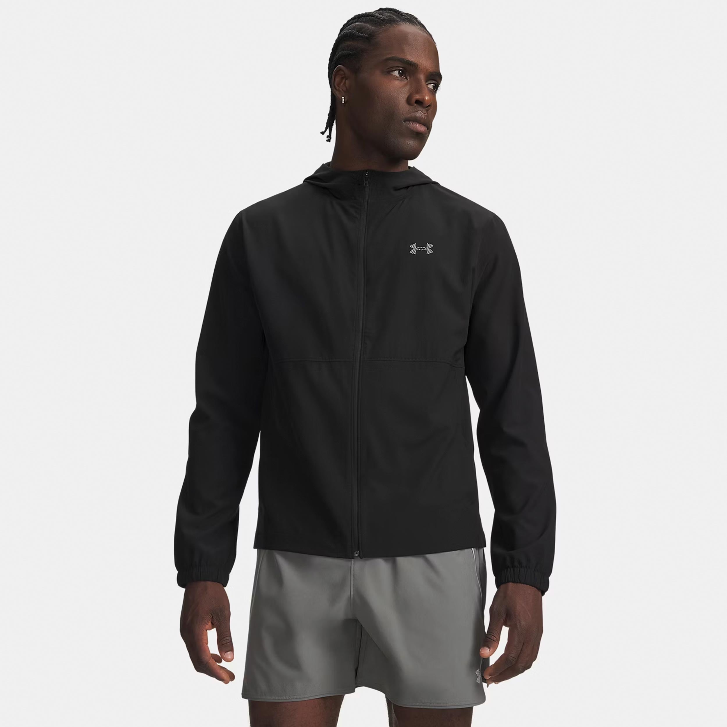 Under Armour Velociti Hooded  Løbejakke Herrer - sort