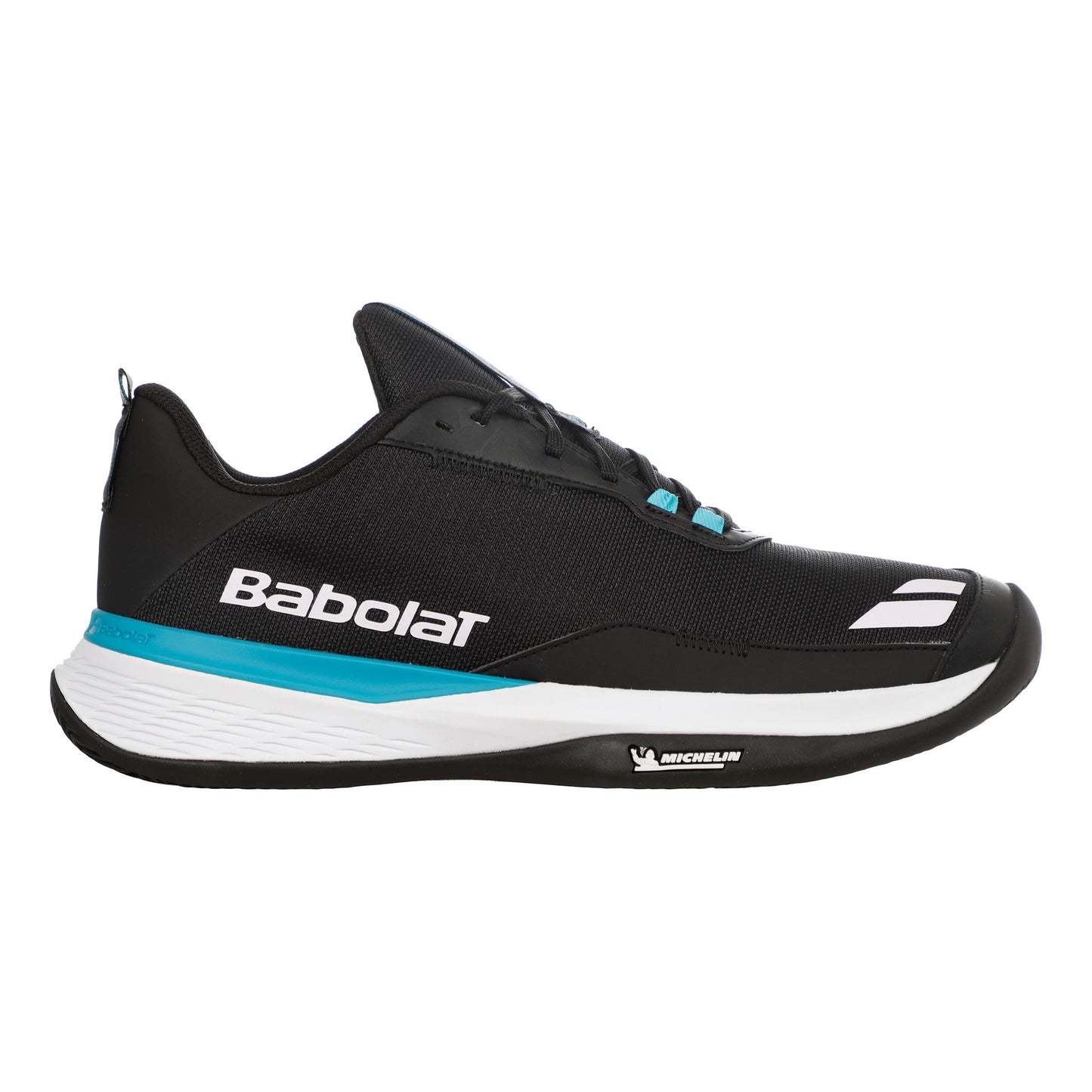 Babolat SFX EVO Grusbanesko Herrer - sort, lyseblå