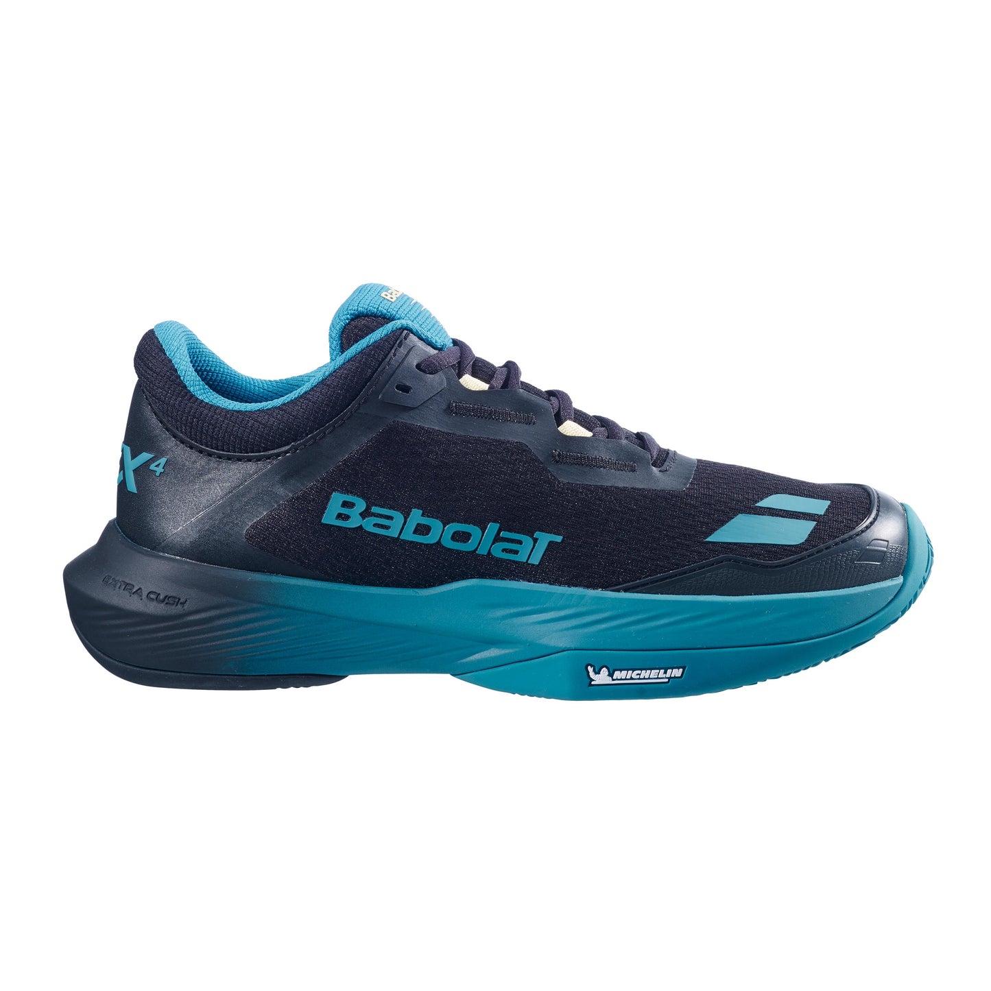 Babolat SFX 4 Grusbanesko Herrer - sort, petrol