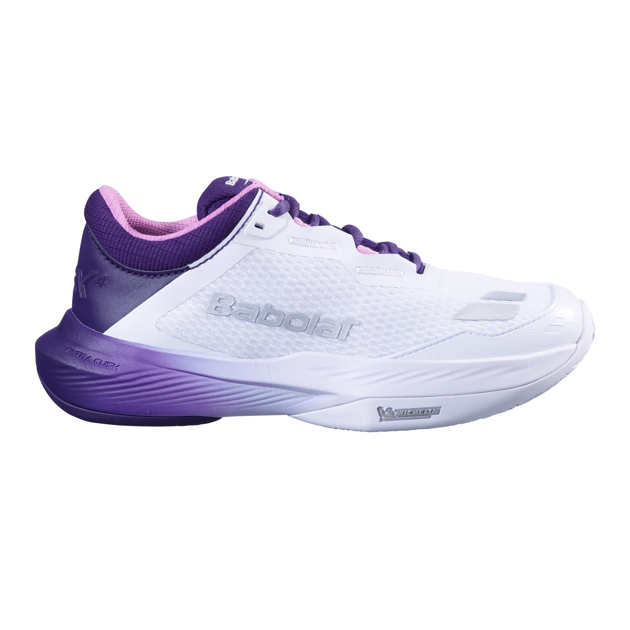 Babolat SFX 4 Allcourt-sko Damer - hvid, lilla