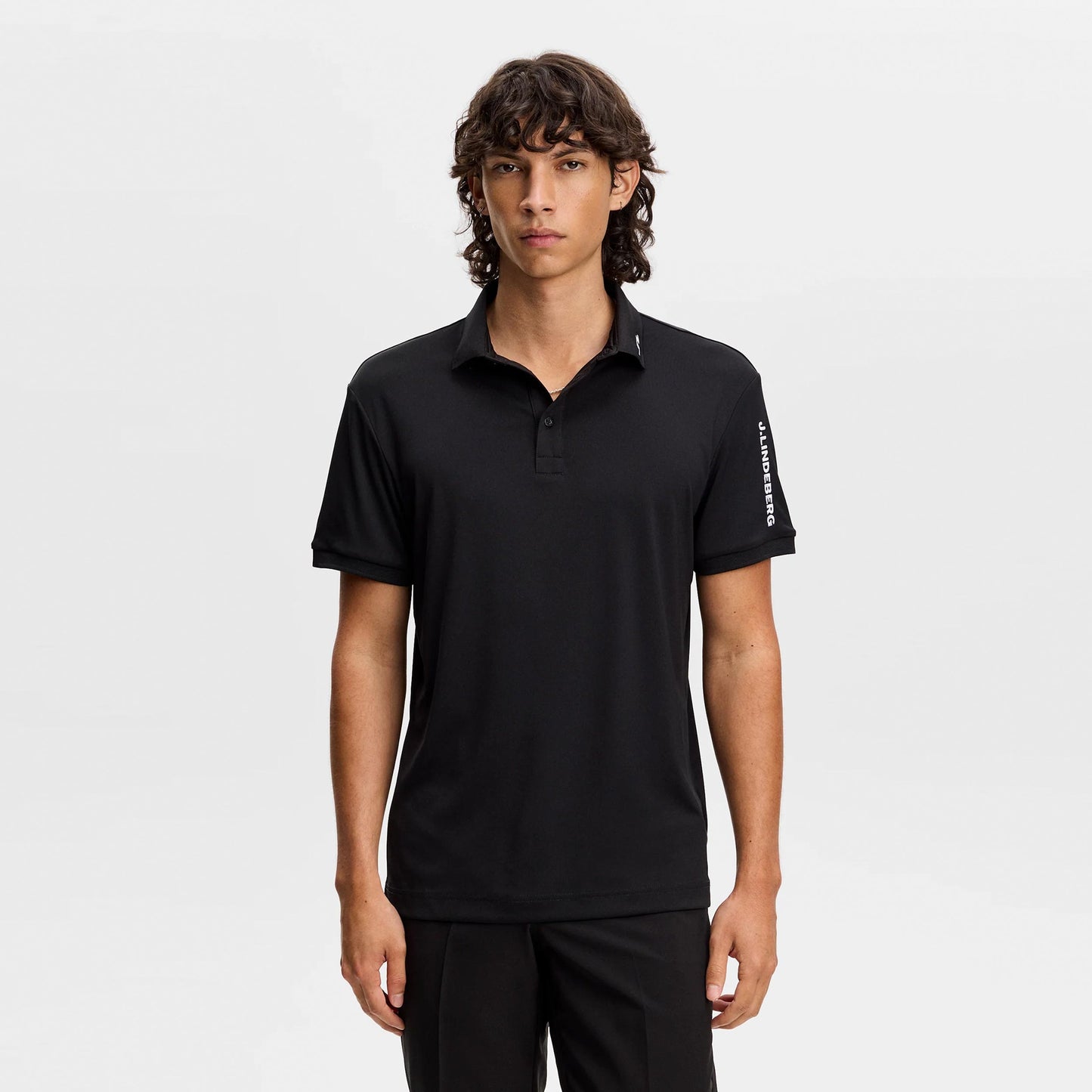 JLindeberg Tour Tech Polo Herrer - sort