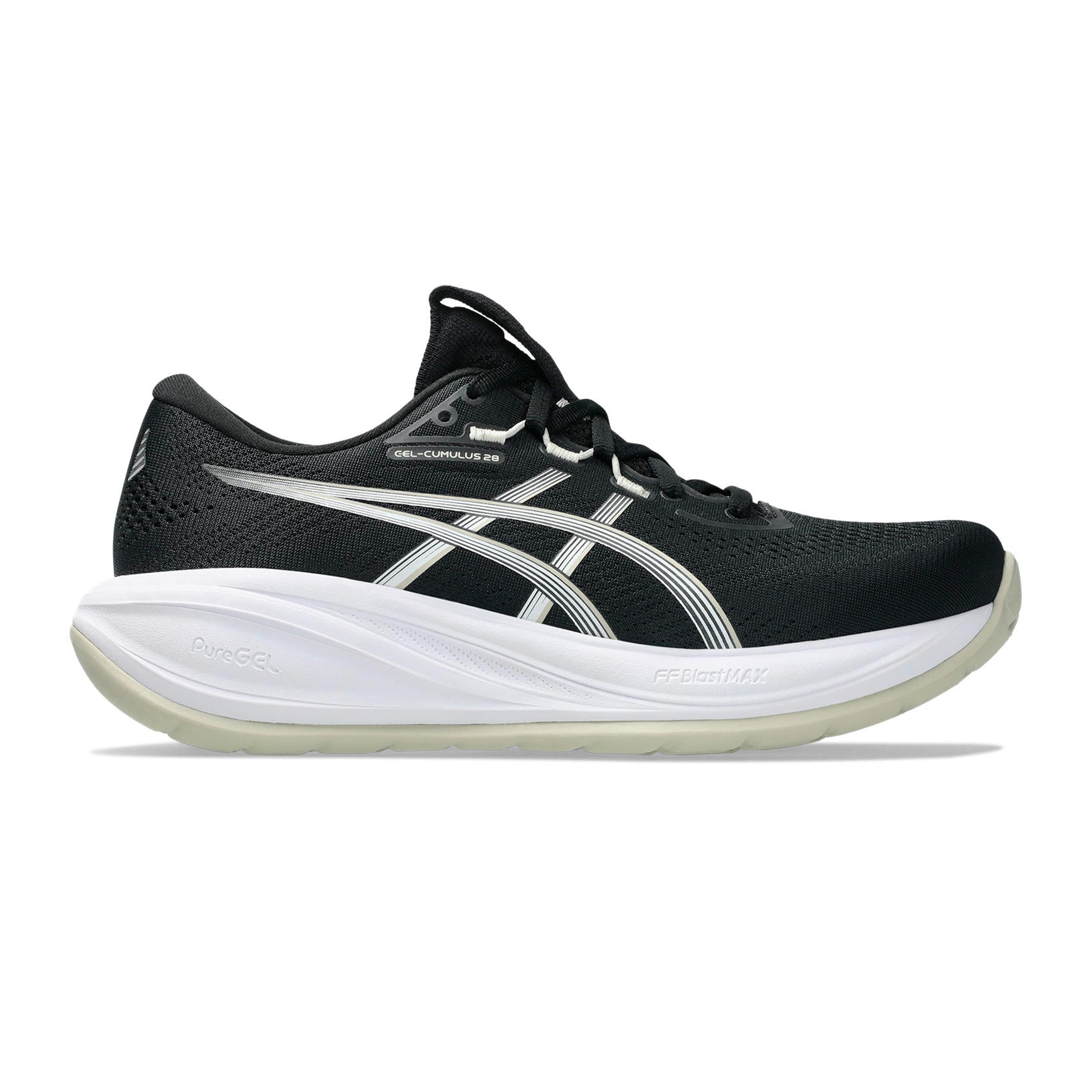 ASICS GEL-CUMULUS 28 Neutral sko Damer - sort, hvid