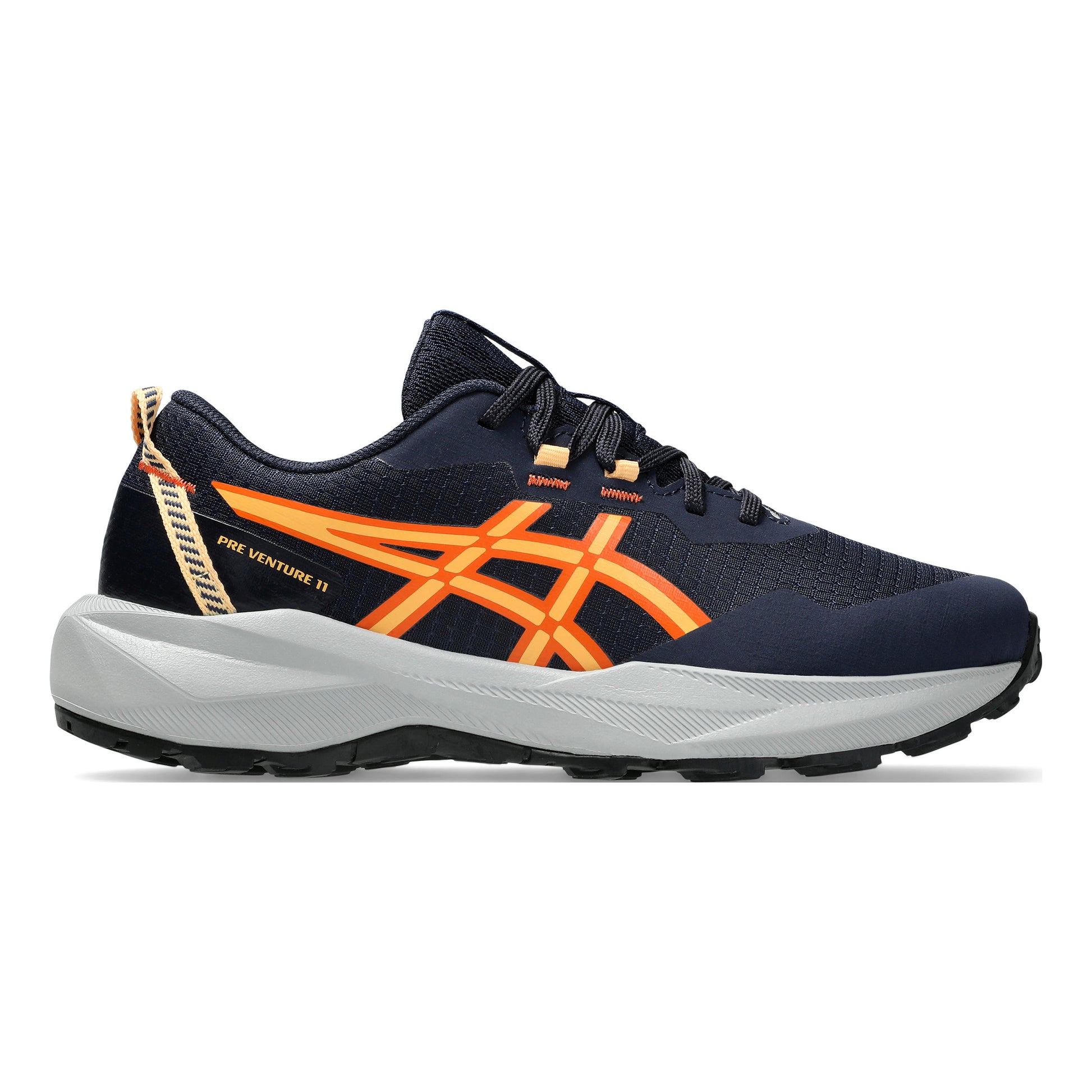 ASICS PRE VENTURE 11 GS Trailsko Børn - mørkeblå, orange
