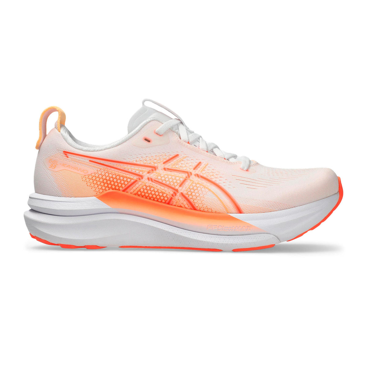 ASICS Gel-Kayano 33 Støttesko Damer - hvid, orange